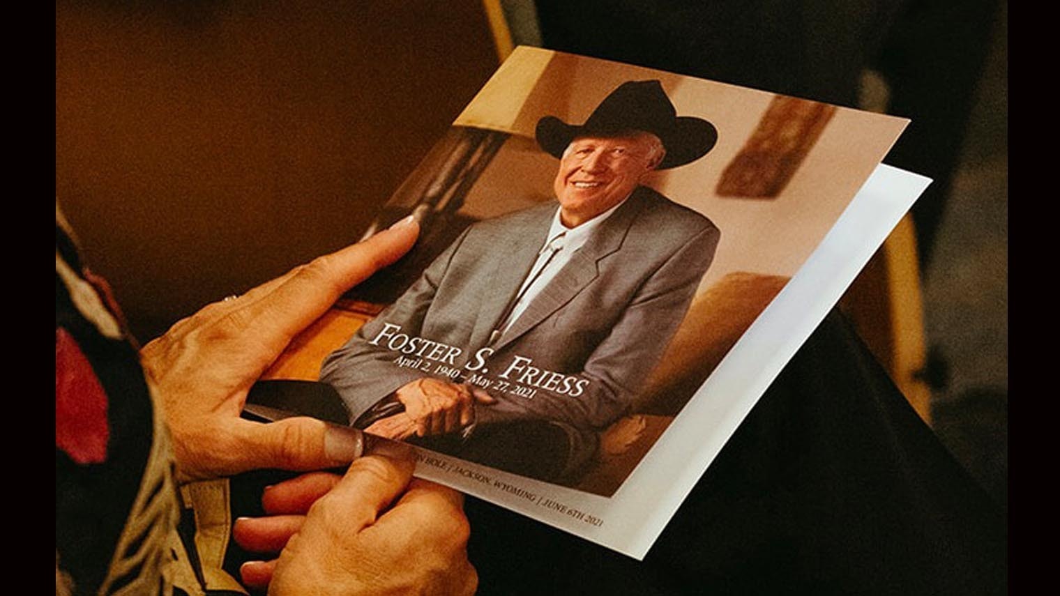 Foster funeral book