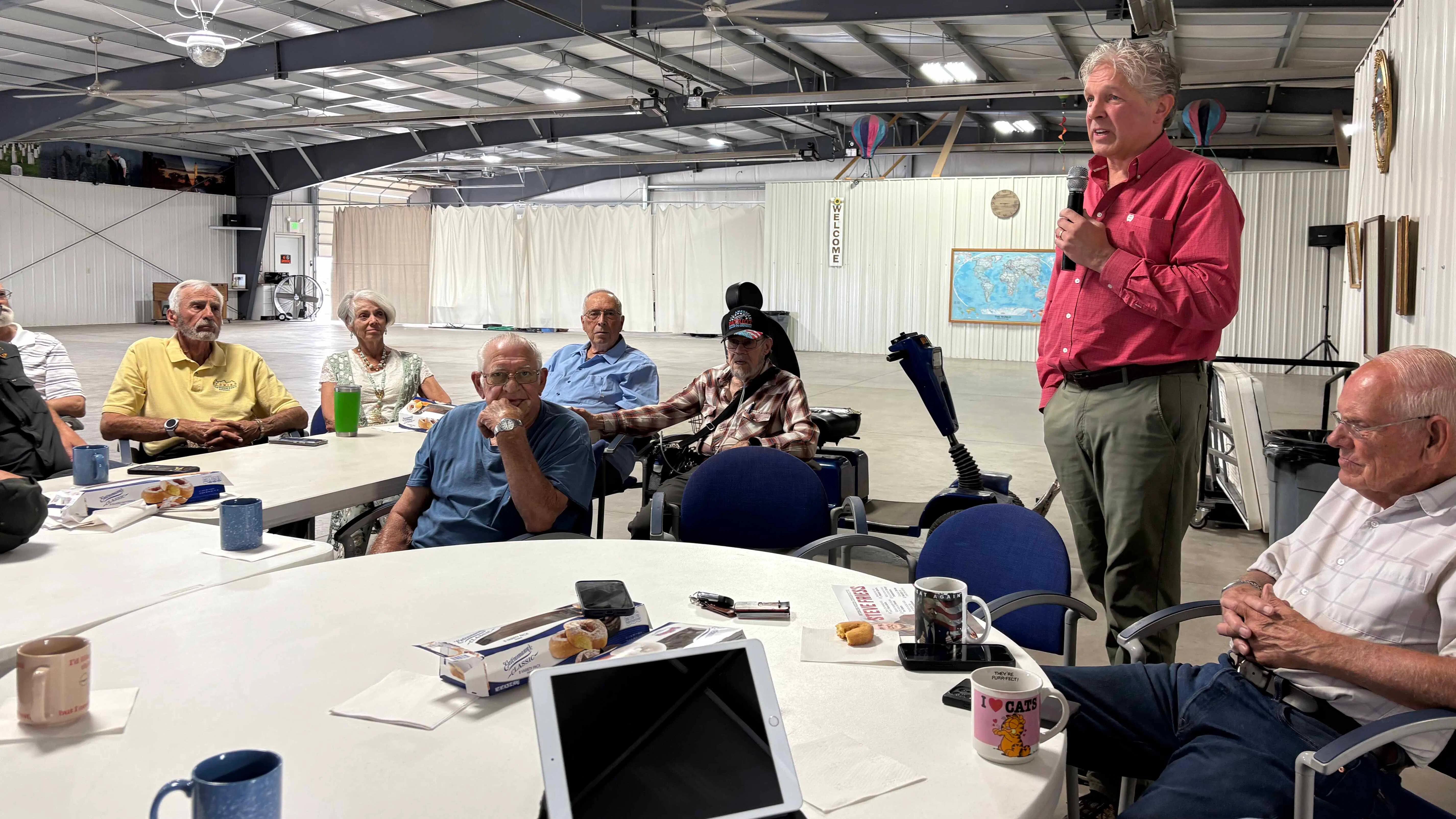 U.S. House candidate Steve Friess said he wants to turn the Environmental Protection Agency into an advisory board that gives advice to state environmental quality agencies.