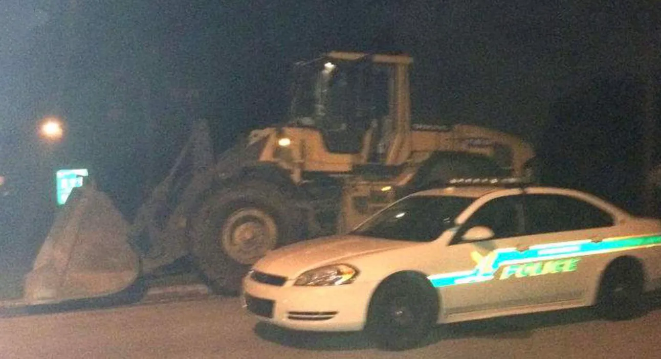 Front end loader cop