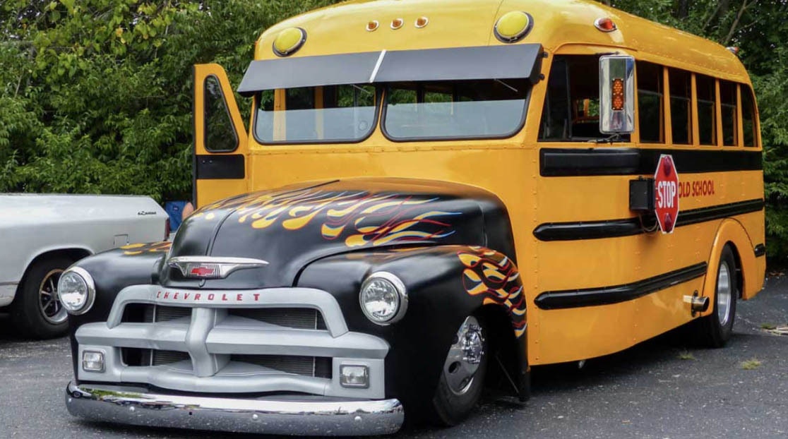 Funky school bus