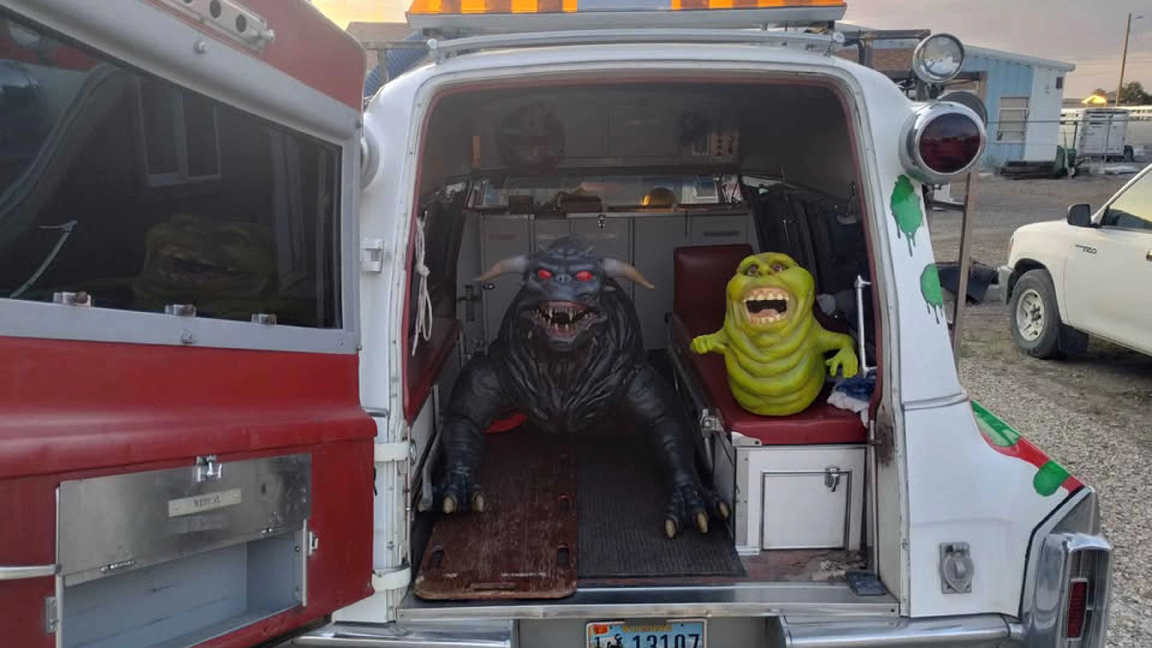 A family from Cody is selling their 1965 Ghostbusters Cadillac. The vehicle used to promote a defunct pizza chain in the Bighorn Basin and now the Ecto-1 is looking for a Ghostbusters fanatic who wants the road-legal vehicle for paranormal elimination.