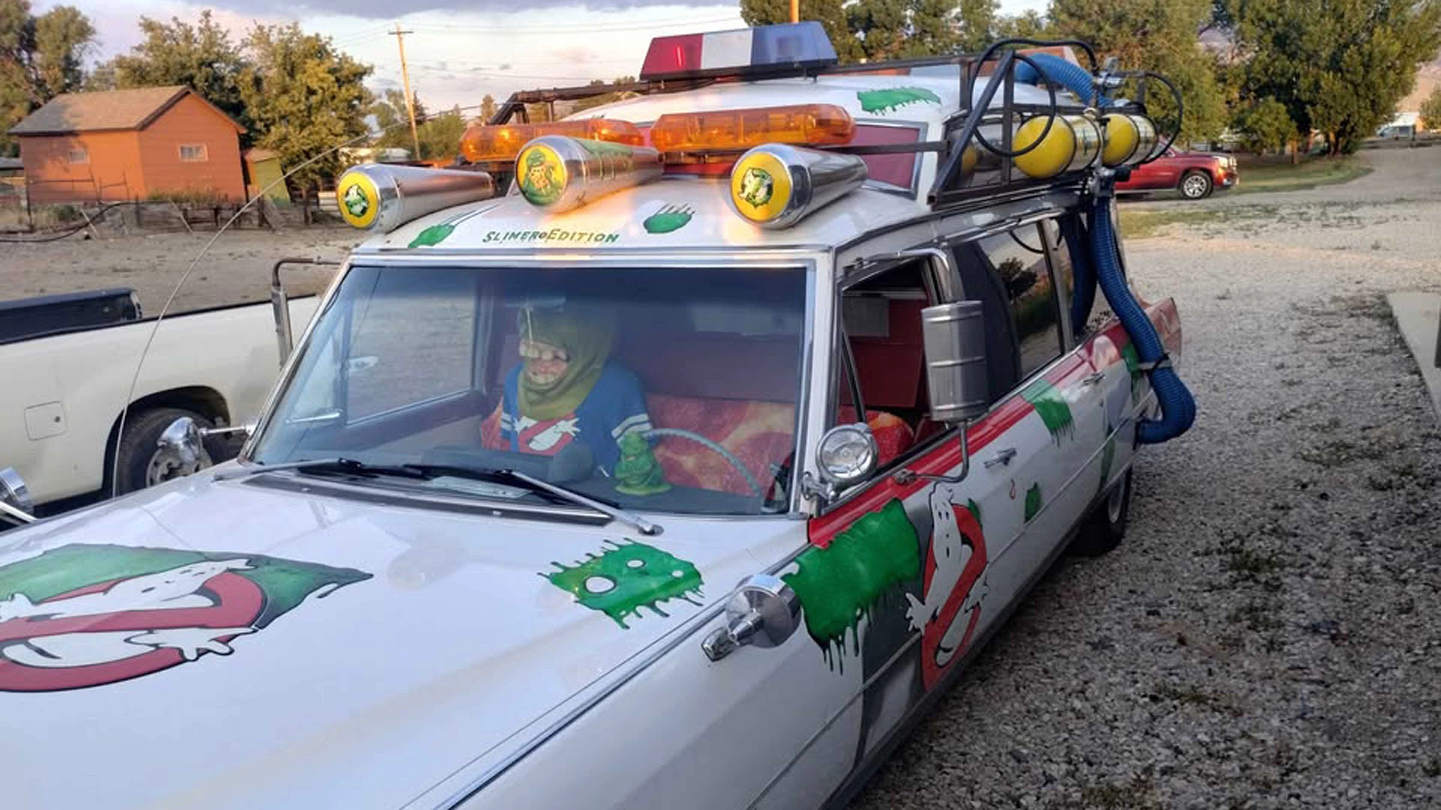 A family from Cody is selling their 1965 Ghostbusters Cadillac. The vehicle used to promote a defunct pizza chain in the Bighorn Basin and now the Ecto-1 is looking for a Ghostbusters fanatic who wants the road-legal vehicle for paranormal elimination.