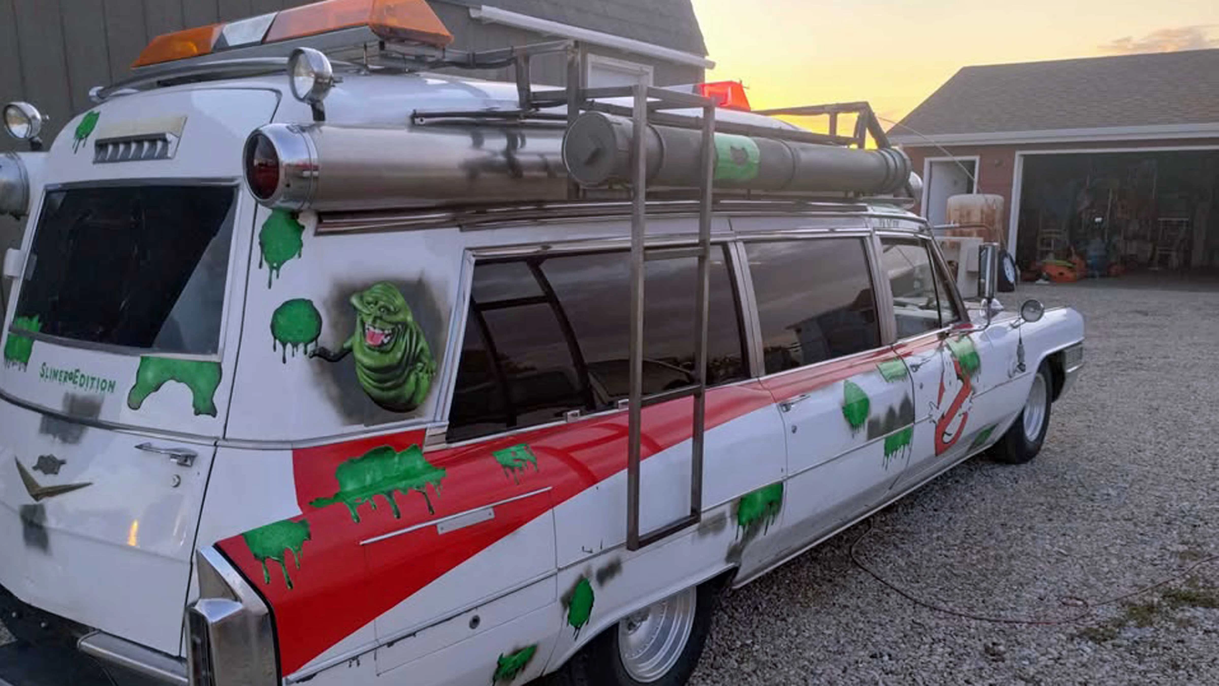 A family from Cody is selling their 1965 Ghostbusters Cadillac. The vehicle used to promote a defunct pizza chain in the Bighorn Basin and now the Ecto-1 is looking for a Ghostbusters fanatic who wants the road-legal vehicle for paranormal elimination.