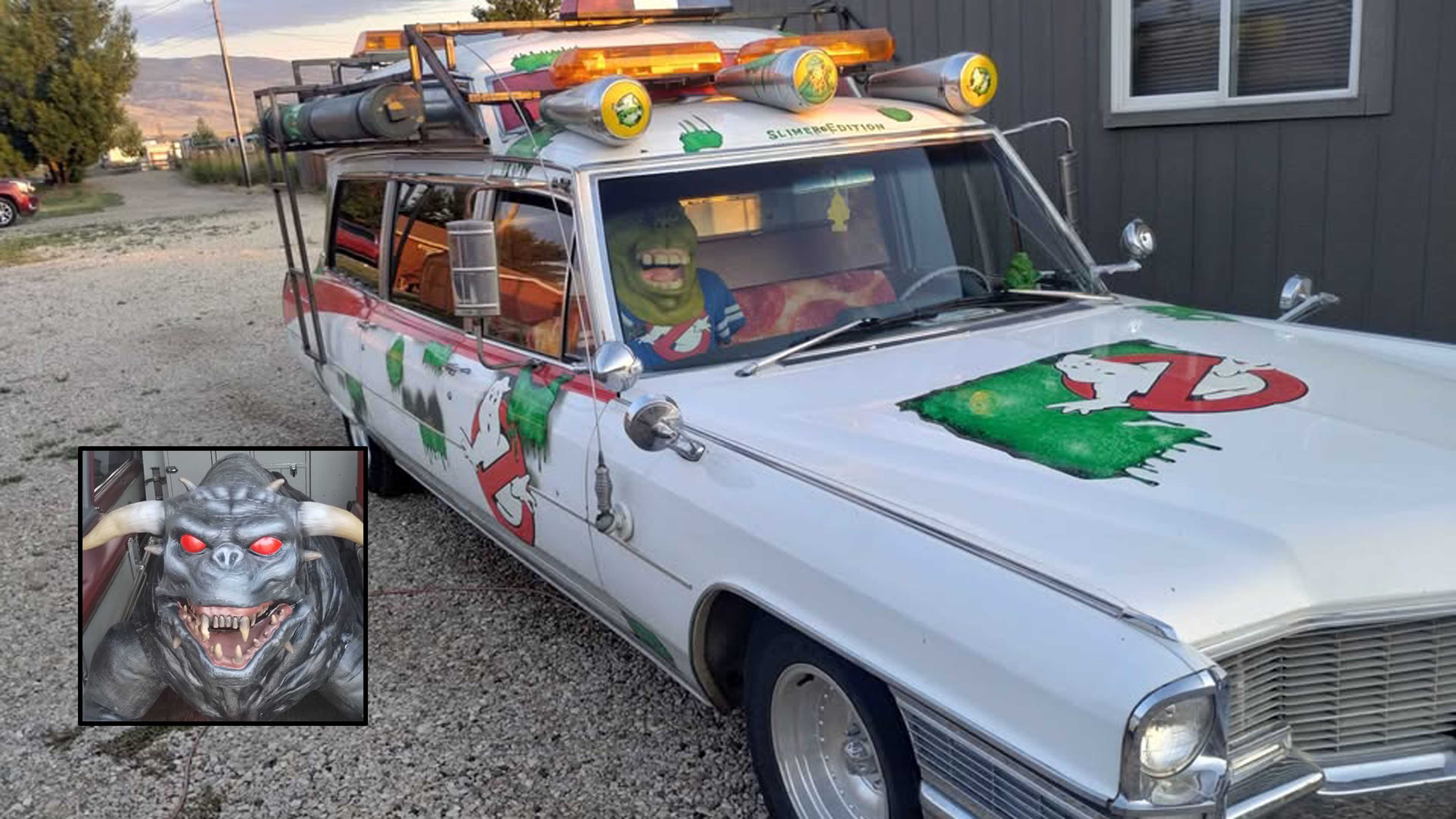 A family from Cody is selling their 1965 Ghostbusters Cadillac. The vehicle used to promote a defunct pizza chain in the Bighorn Basin and now the Ecto-1 is looking for a Ghostbusters fanatic who wants the road-legal vehicle for paranormal elimination.