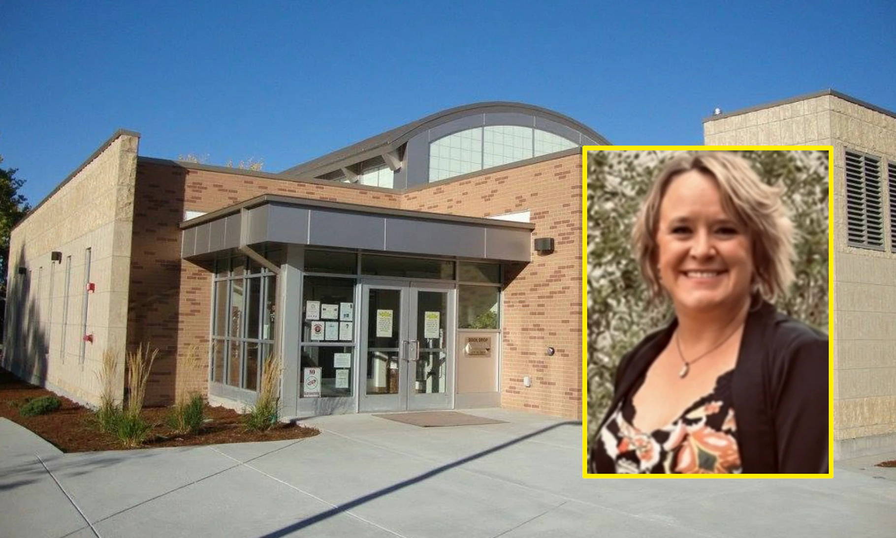 Erin Wolfley is suing the Converse County Library and its director, saying she was fired because her daughter wrote a Facebook post about the library's extreme working conditions.