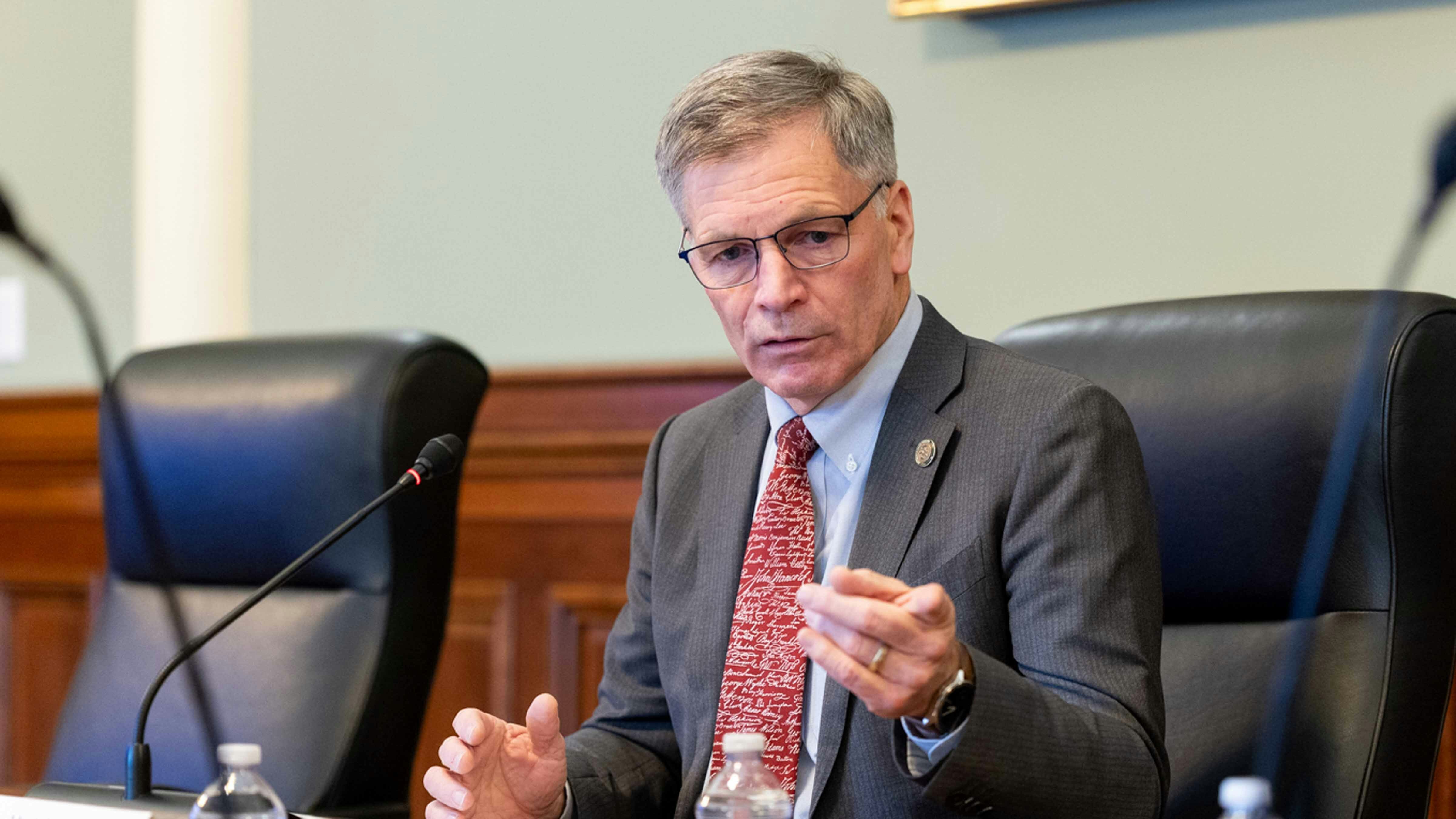 At a press conference Tuesday, Gov. Mark Gordon said it was refreshing to see so many bills die. He said he sees that as a sign that lawmakers are respecting their higher priority of passing a two-year state budget - and doing so within about 20 days.