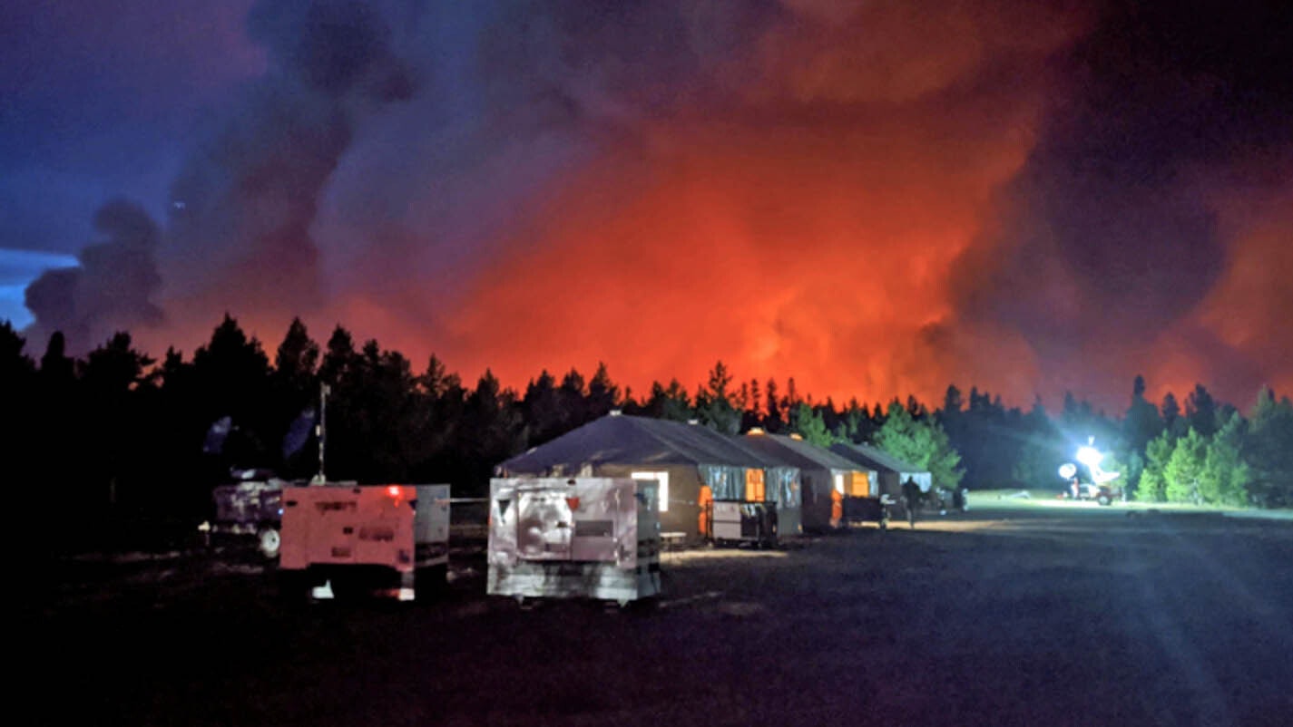 Gordon fire photo