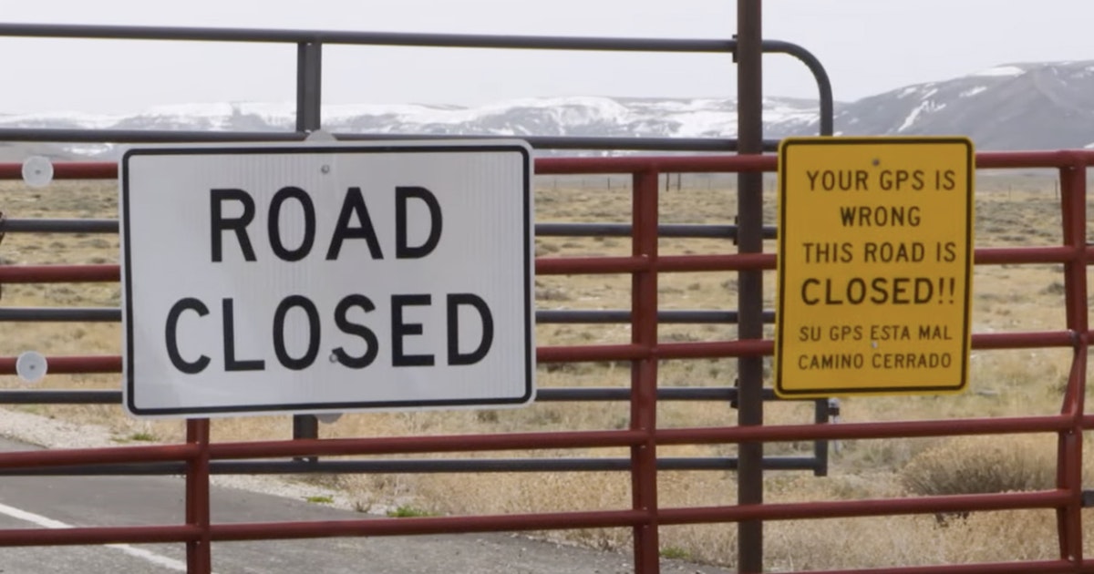 Wydot tries to stop Google Maps from stranding drivers in Frozen Nowhere, Wyoming