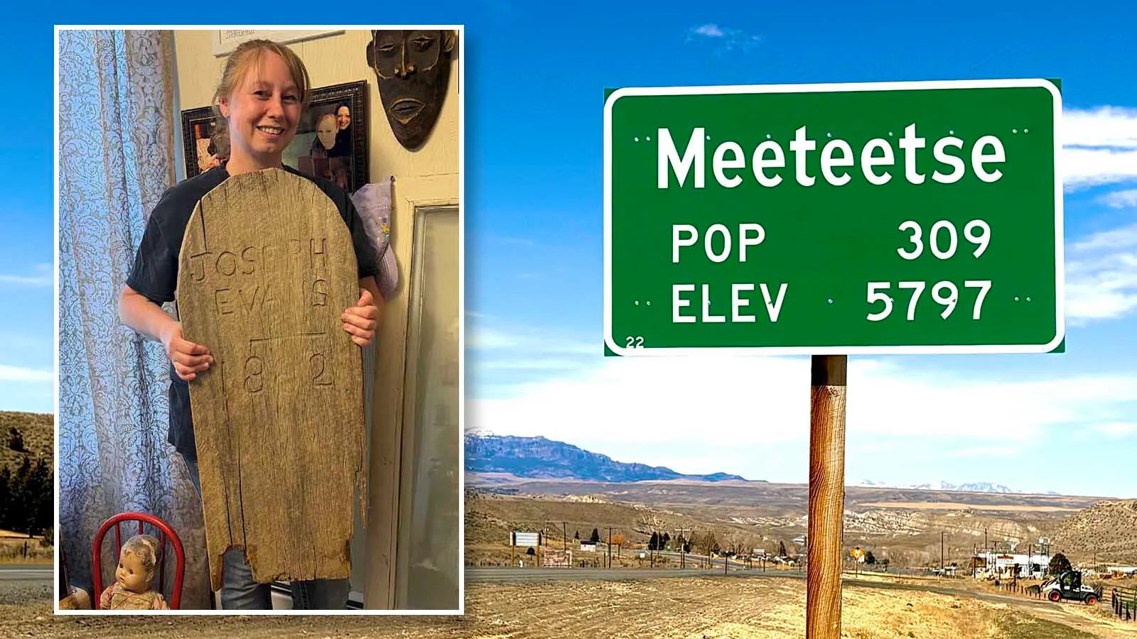 Paranormal investigator Tami Currie bought a stolen 1880s Old West grave marker from a Meeteetse antiques shop she says has “energy attached to it.” “I will collect anything that has an odd energy attached to it,” she added.