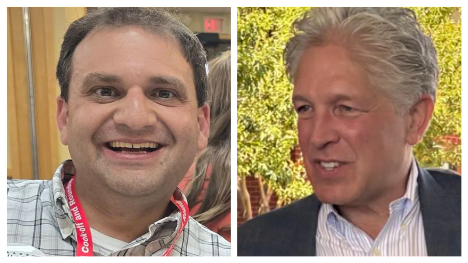 U.S. House candidates Chuck Gray (left) and Steve Friess (right)