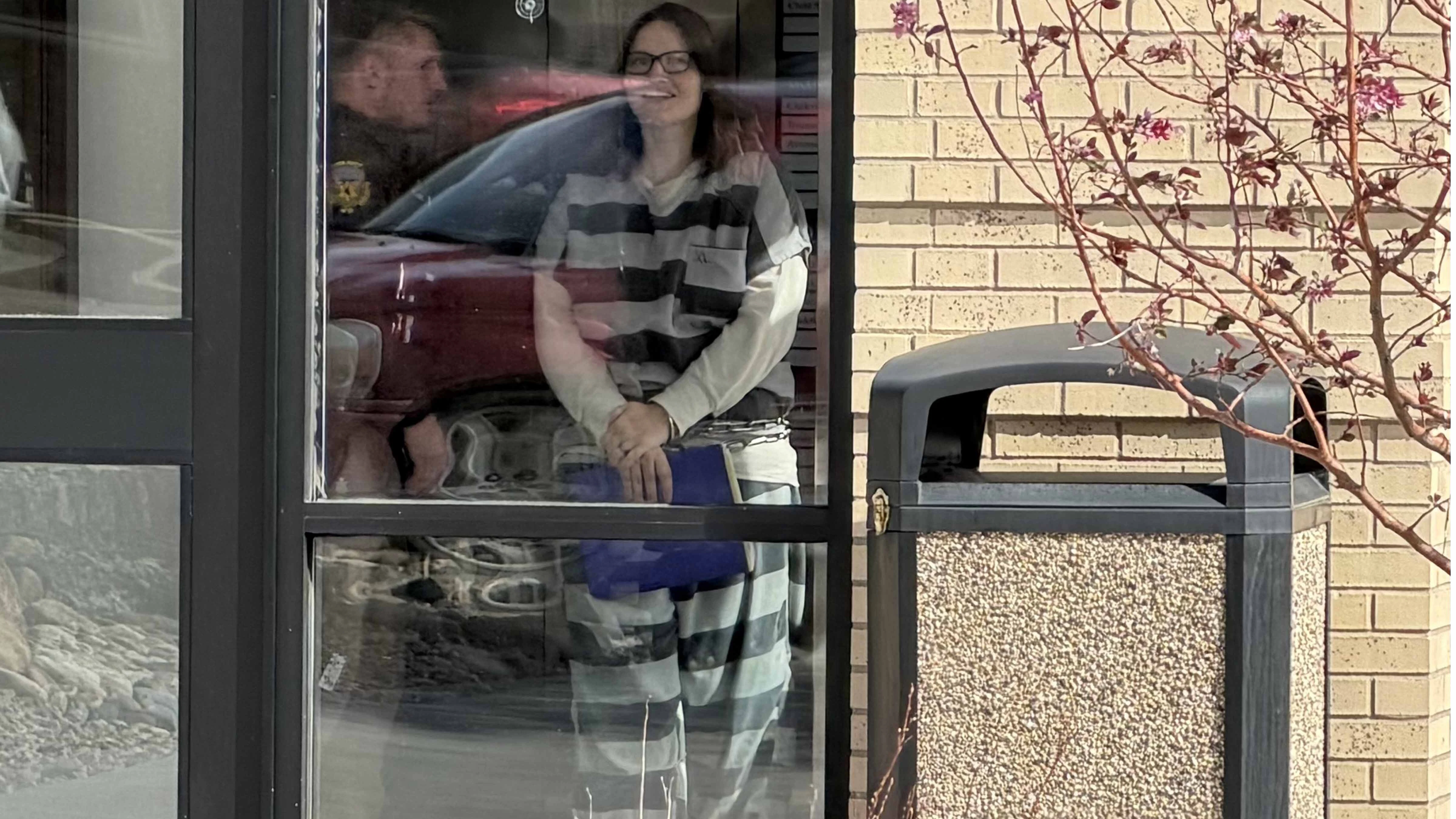 A Wheatland woman accused of trying to hire a friend to kill her husband — out of fear he would take their three children — pleaded not guilty Thursday in district court. Authorities say Molly Hamby asked a friend to make her husband “disappear.”