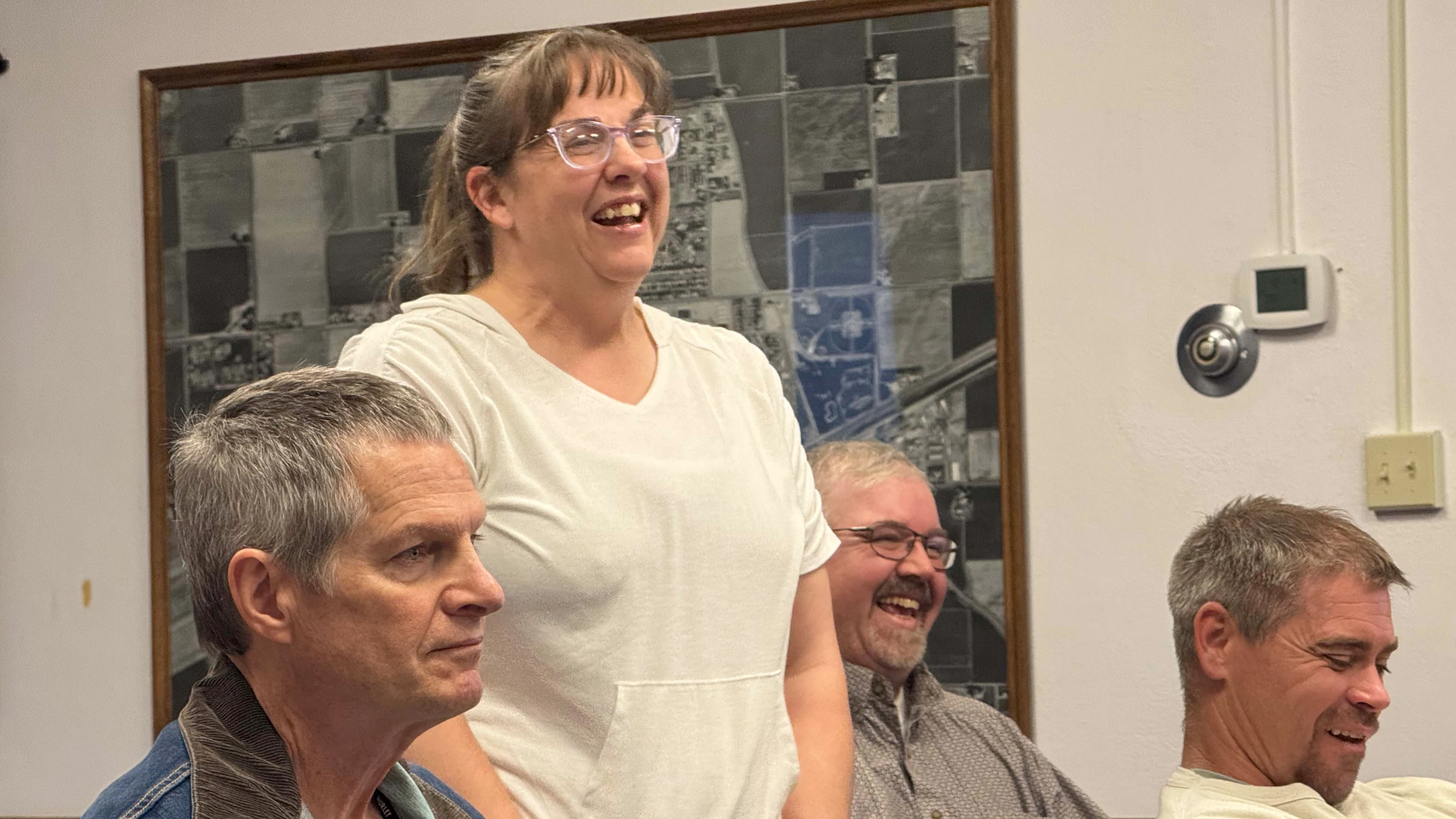 A Powell family facing the prospect of giving up two of their four dogs because of a city ordinance, made their case Monday to change the town rule. “If you think our dogs are noisy, wait till you live next door to a zebra," Heather Pittman said.