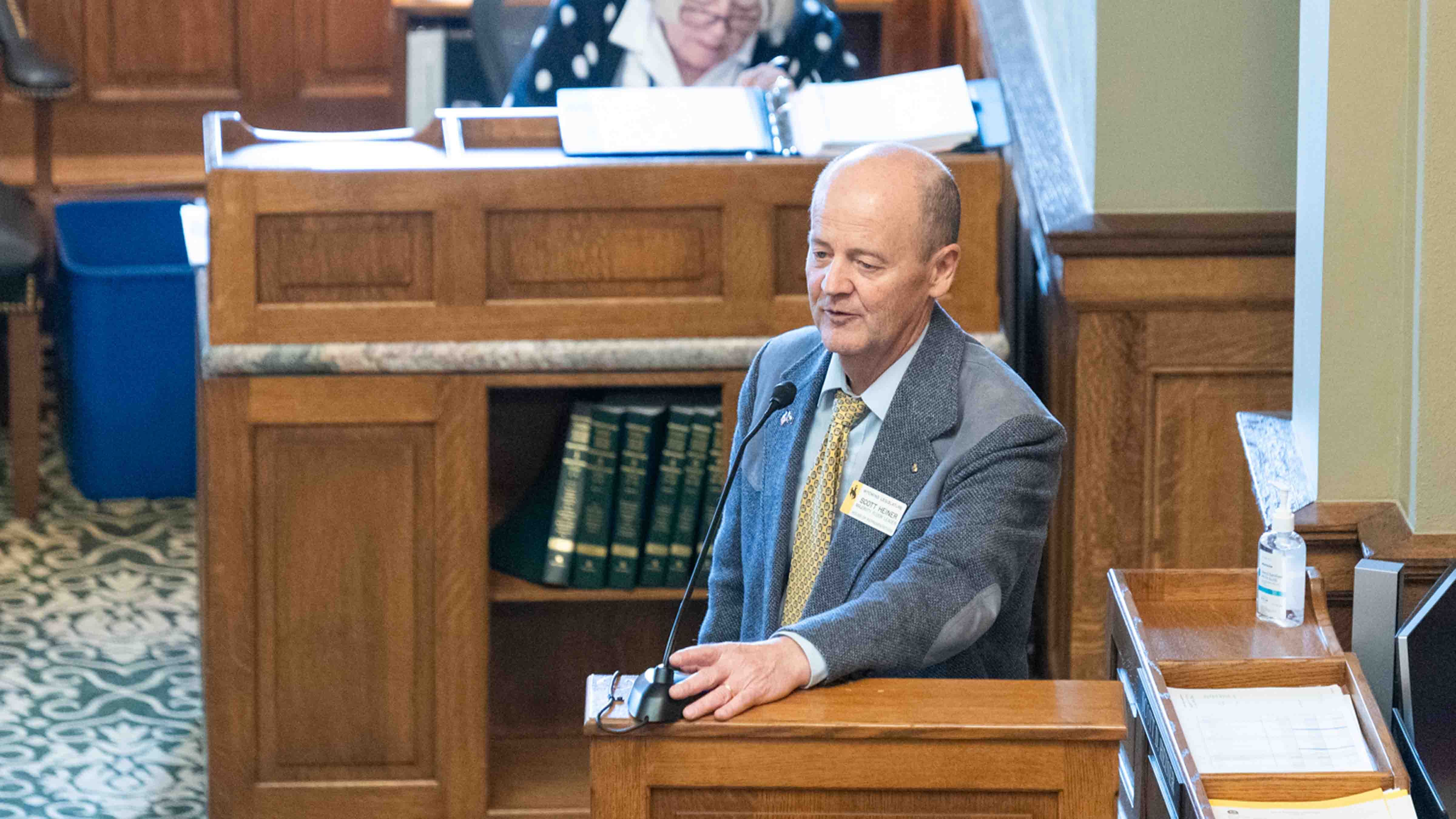 “Many of you have probably heard of the ‘Art of the Deal,’” House Majority Floor Leader Scott Heiner, R-Green River, began during the Saturday debate. “The only real leverage we have is the power of the purse.”