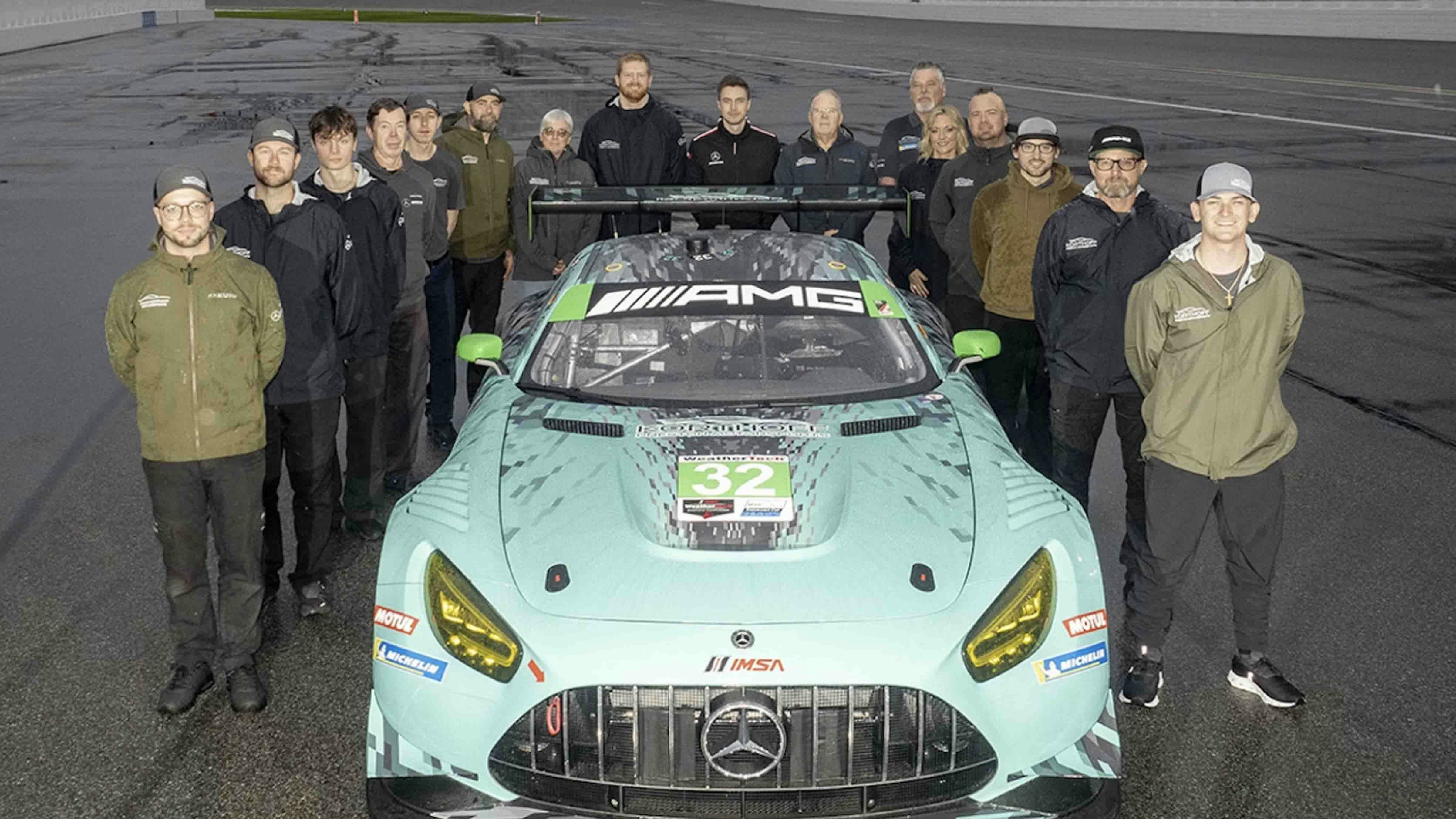 Team Korthoff at the Rolex 24 last weekend.