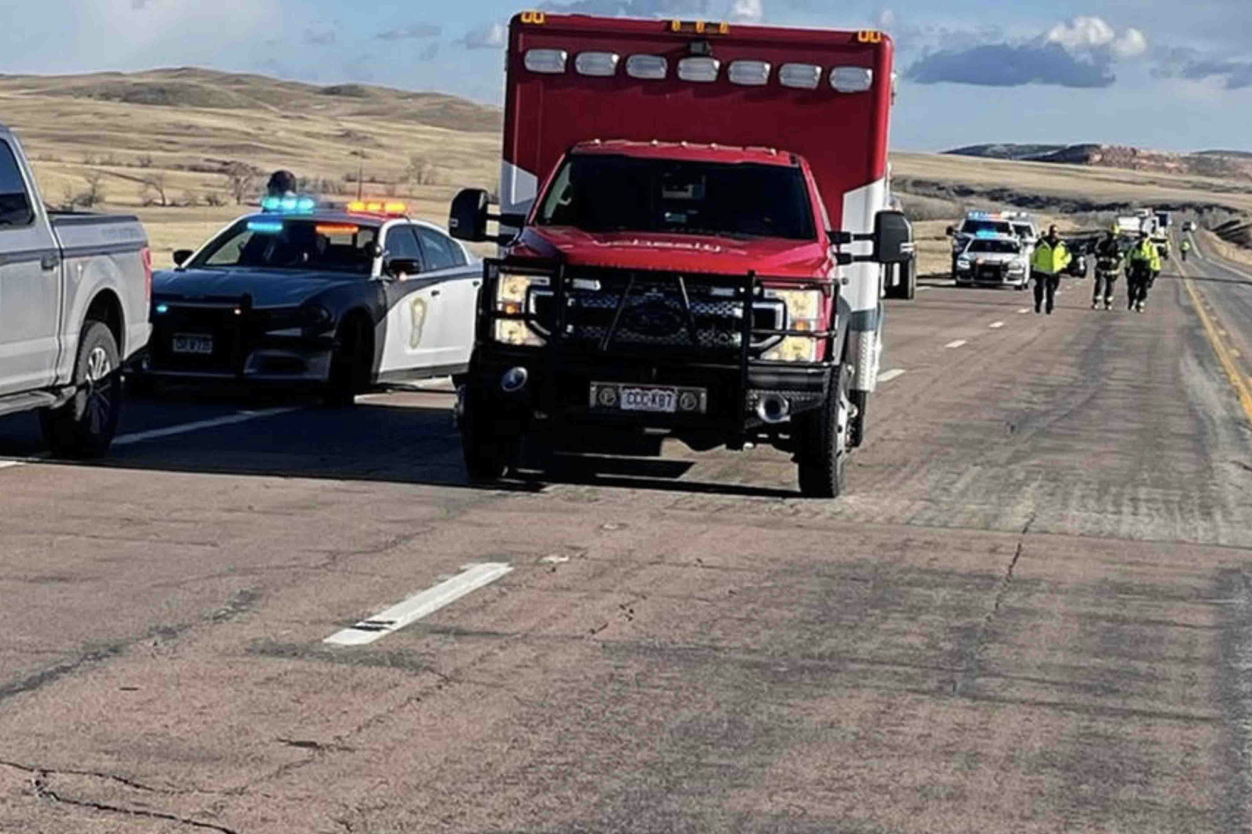 Highway 287 accident on Feb 22, 2024
