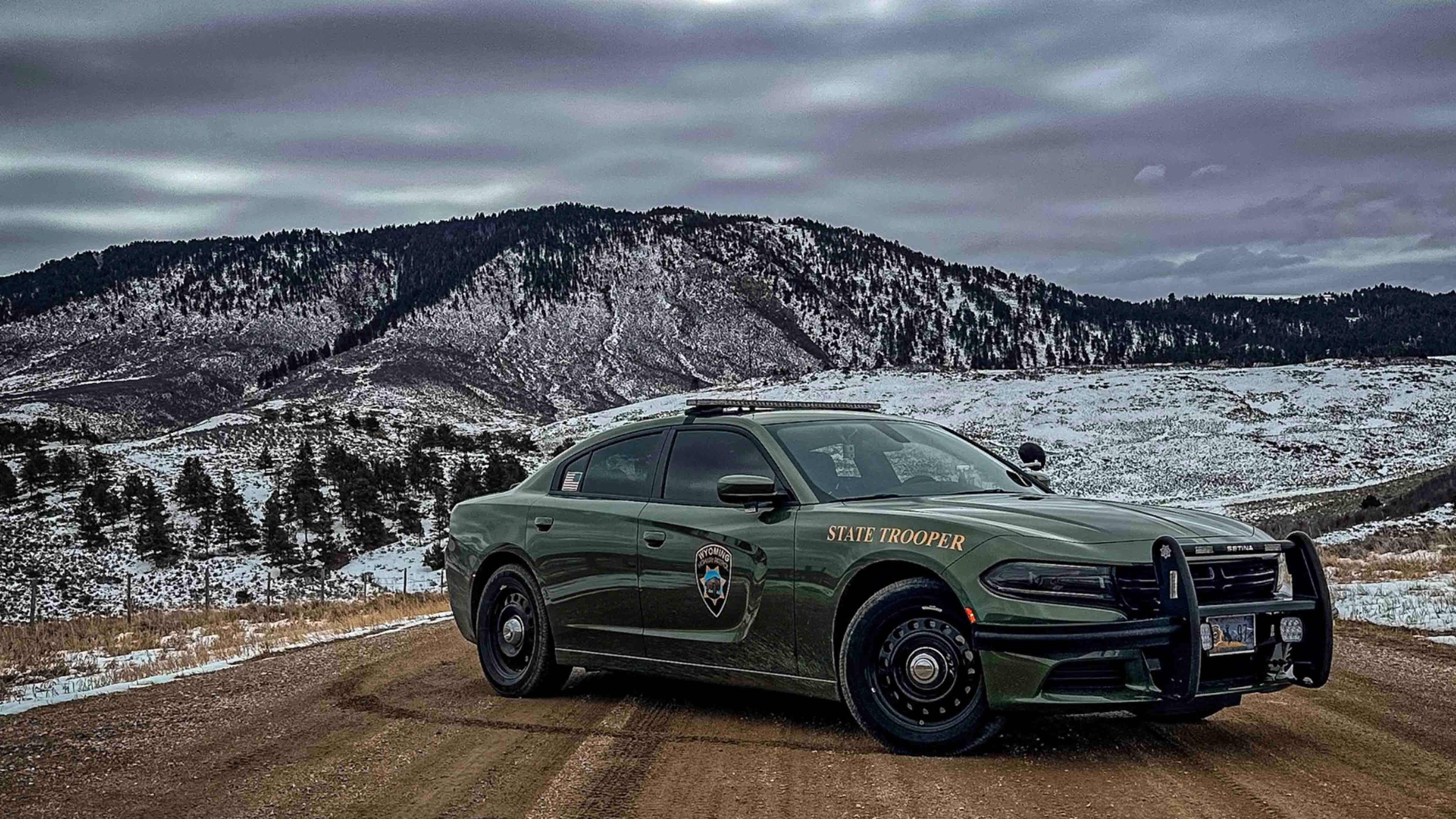 Wyoming Highway Patrol vehicle