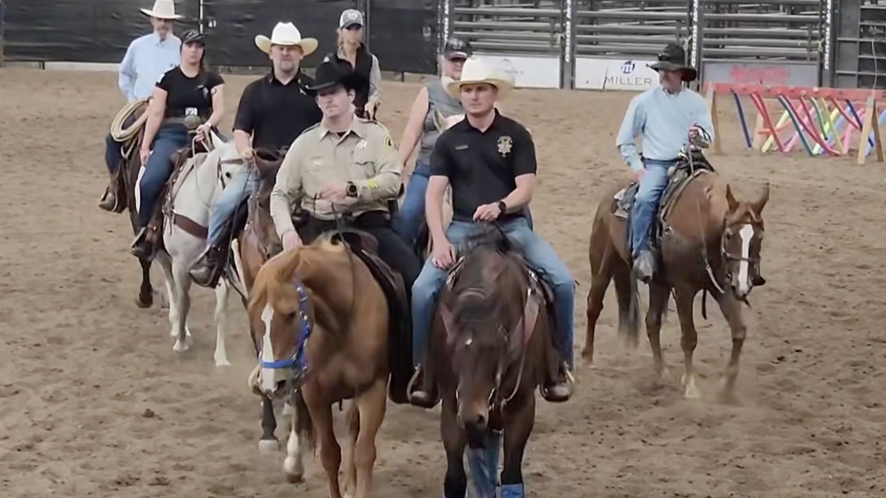 Laramie County Sheriff Brian Kozak and his deputies spent a week bring back the mounted patrol for parades and events on the streets of Cheyenne.