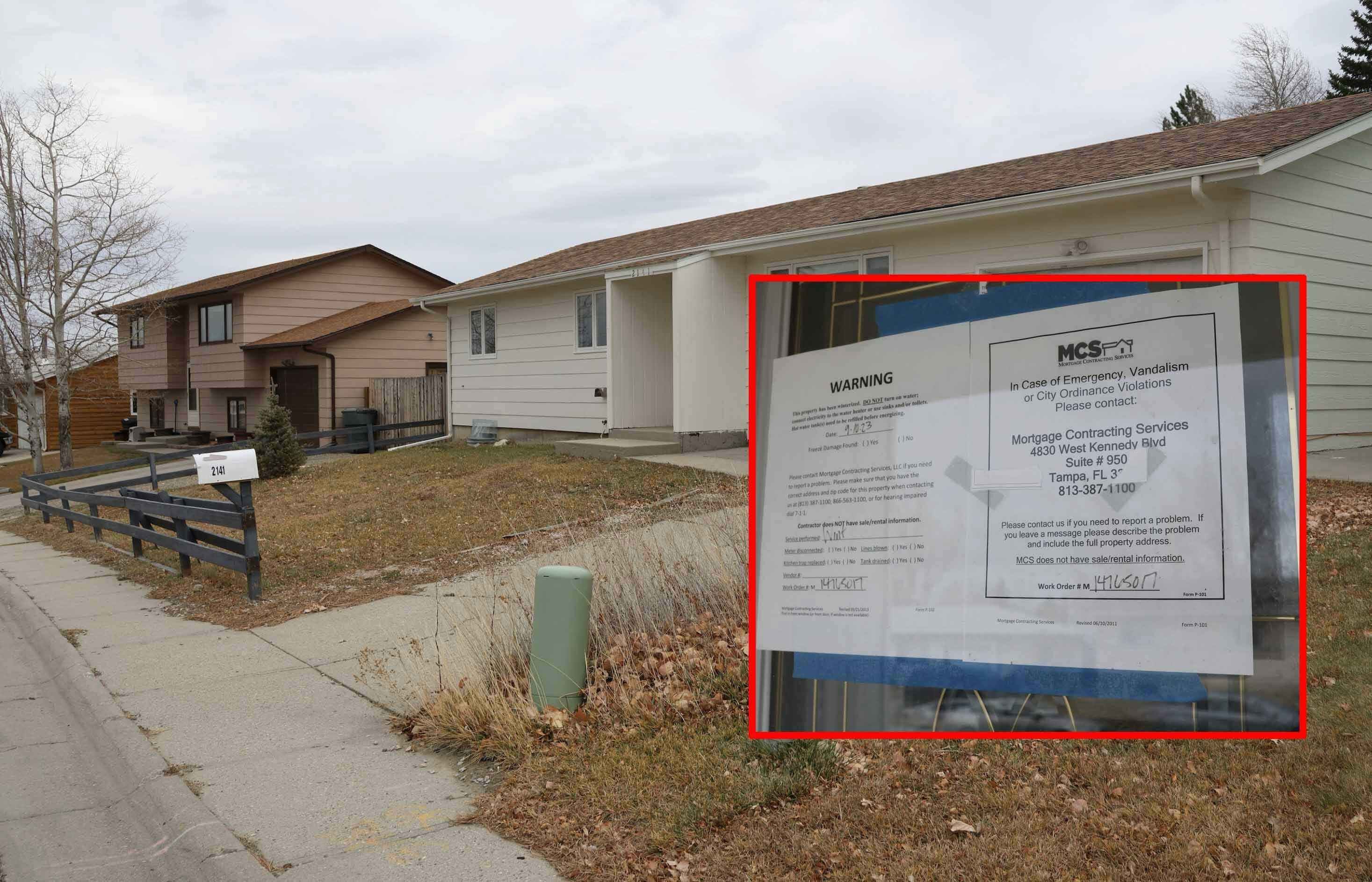 The former owners of a house on Thorndike Avenue in Casper and a journalist who wrote a story on it have gone public warning potential bidders to beware of the property.