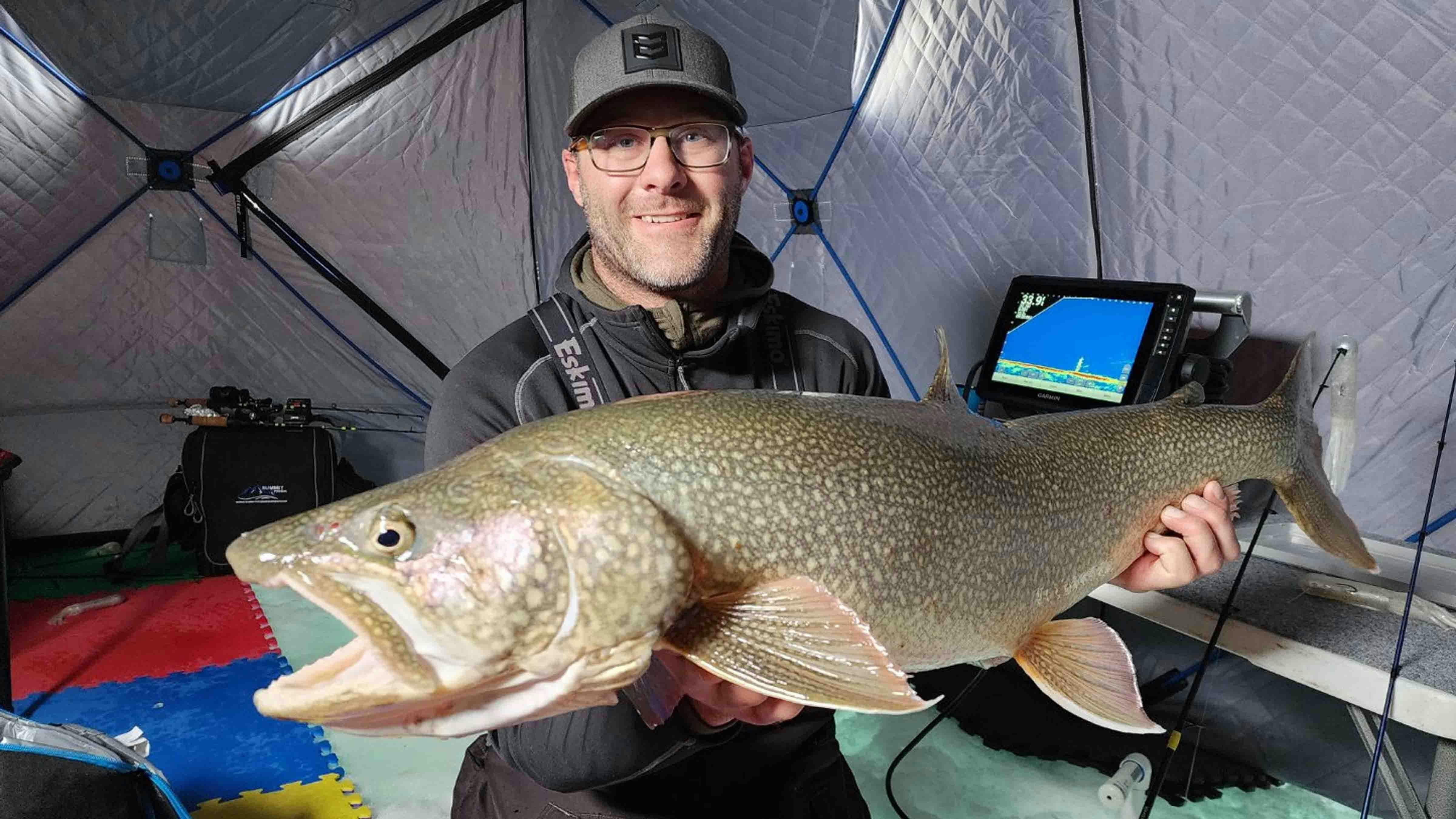 Flaming Gorge Reservoir is one of Wyoming’s premiere ice fishing destinations. However, anglers will have to wait awhile to enjoy scenes like this one; most of the reservoir has yet to freeze over.