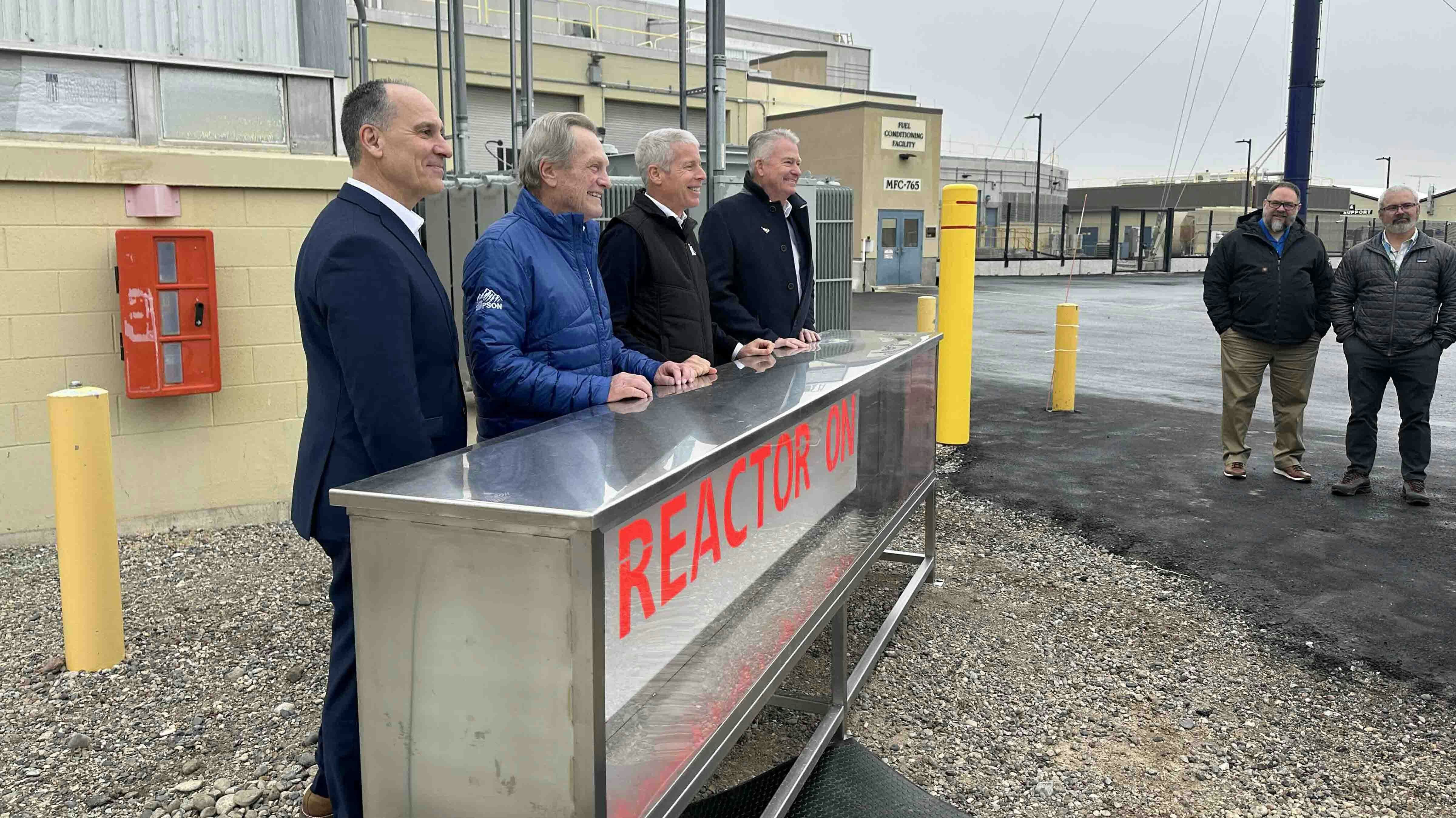 Energy Secretary Chris Wright toured the Idaho National Lab Monday with INL Director John Wagner, U.S. Rep. Mike Simpson (R-Idaho) and Idaho Gov. Brad Little, as a gaggle of press tagged along — including Cowboy State Daily and The New York Times. The group walked through the DOME facility, where the microreactor manufacturer Radiant plans to test a reactor before a July 4, 2026 deadline set by the Trump administration.