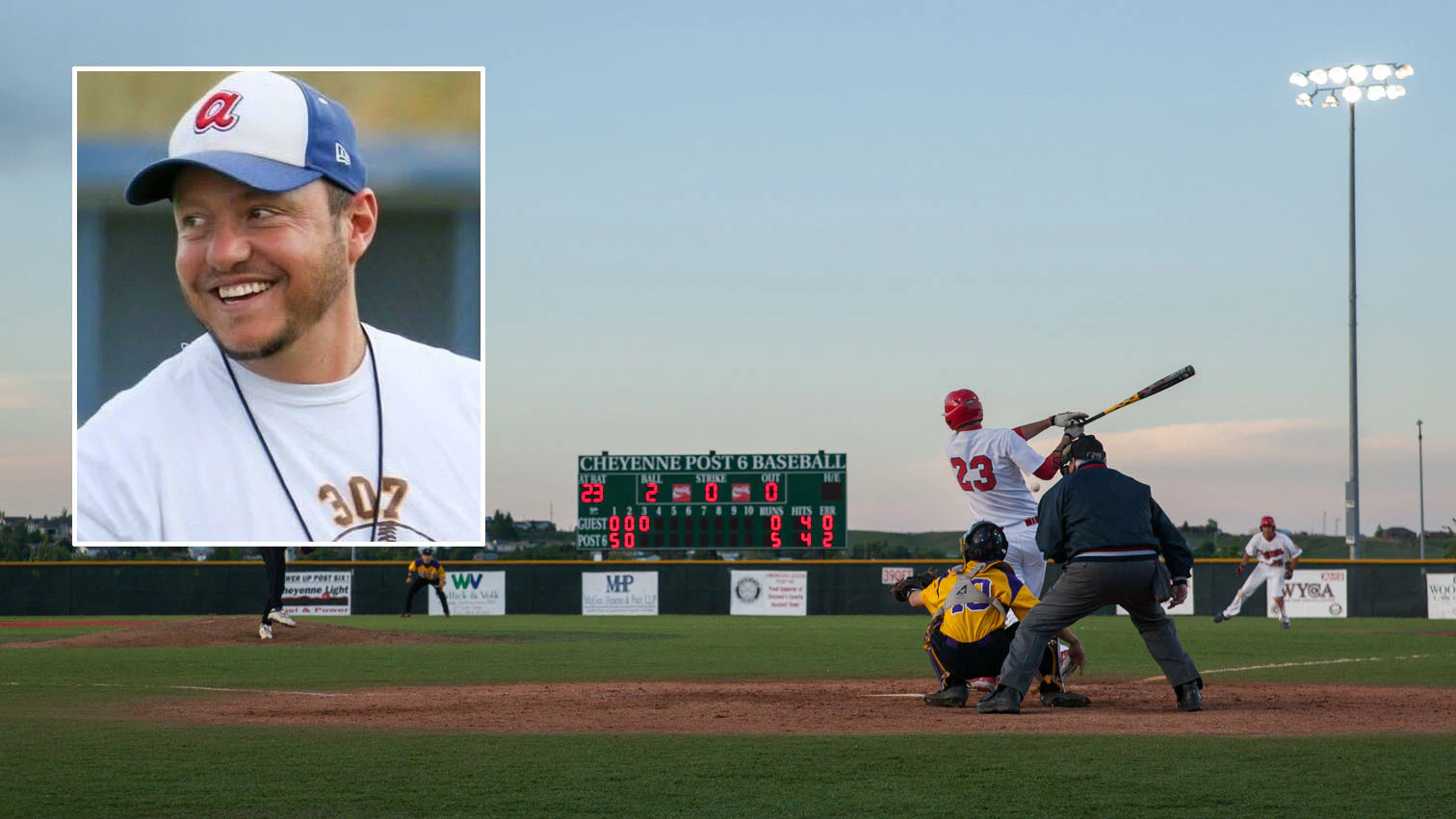 Wyoming American Legion Baseball started its 2026 season by combining the Double A and Single A levels together. Ryan Brown (pictured), former American Legion coach in Cody and Powell, said “smaller communities don’t have a chance to compete against bigger teams.”