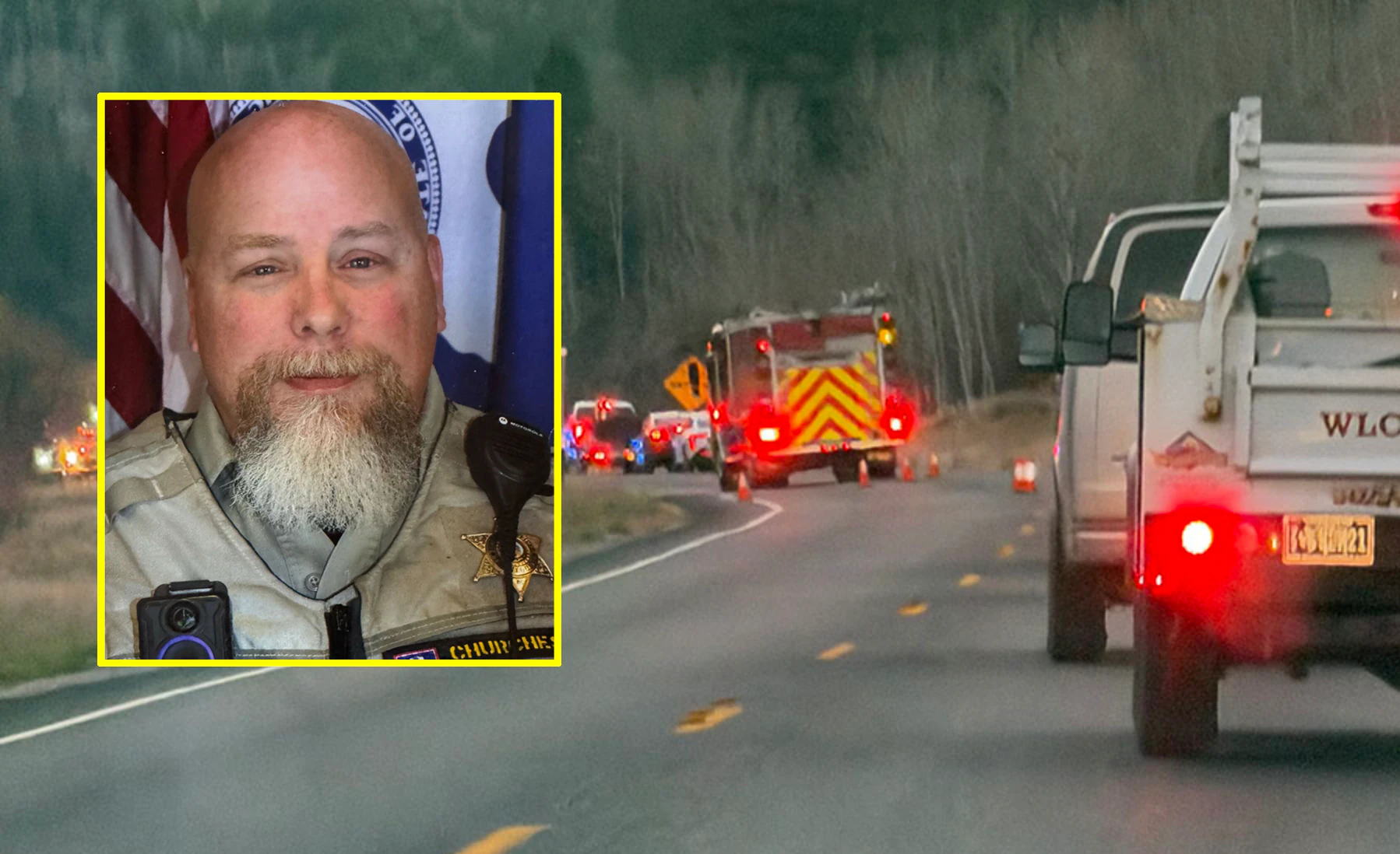 Nearly a month after hitting a black bear with his Harley, longtime Teton County Detention Officer Bart Churches is still recovering from a severe brain injury — and has no memory of the crash or the days leading up to it.