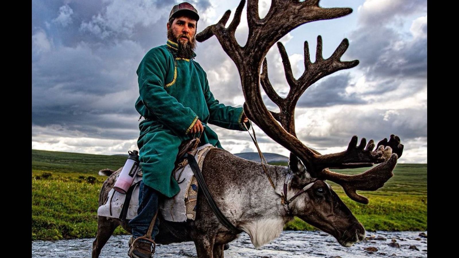 Yeah, they ride reindeer in Mongolia, J.B. Zielke learned.