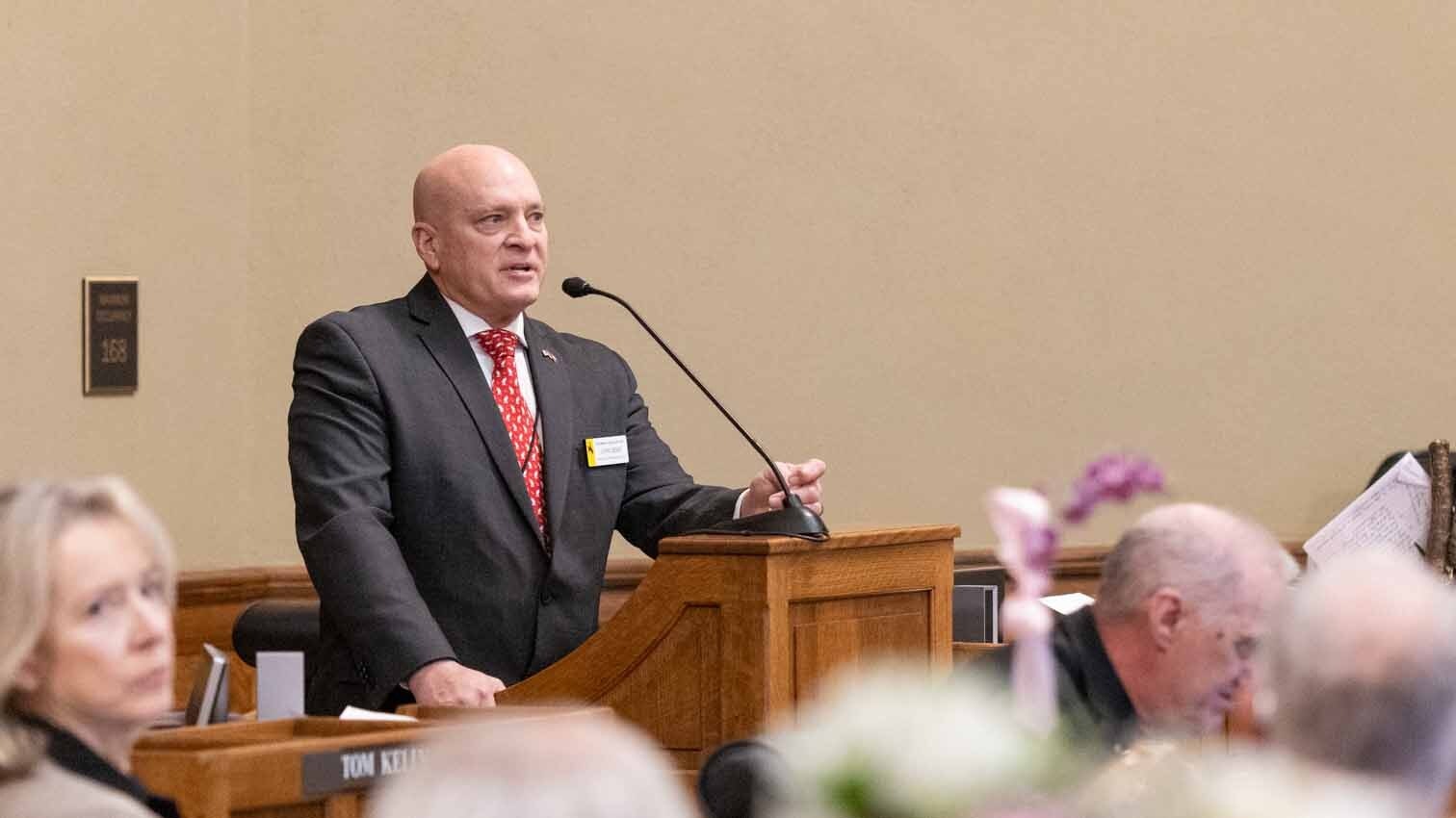 Rep. John Bear, R-Gillette, questioned whether Kozak’s investigation is at this point more than a mere Facebook post.