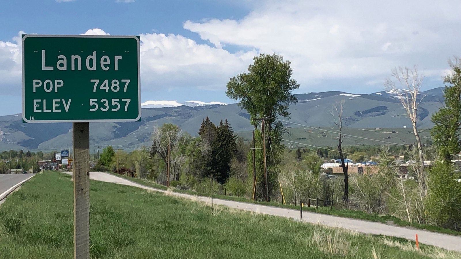 Lander city sign 9 5 23