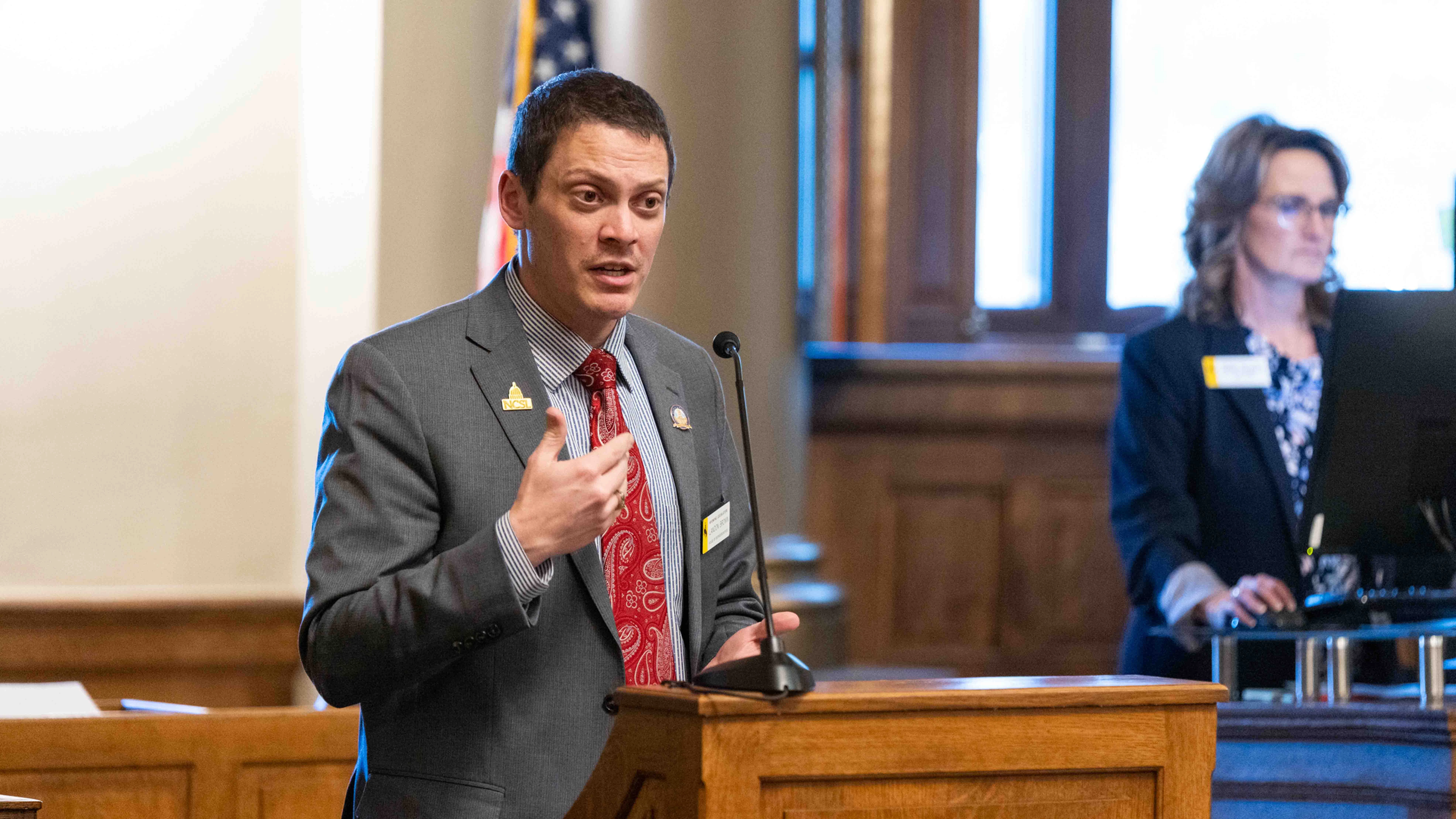 State Rep. Landon Brown announced Friday that he will not be running for reelection.