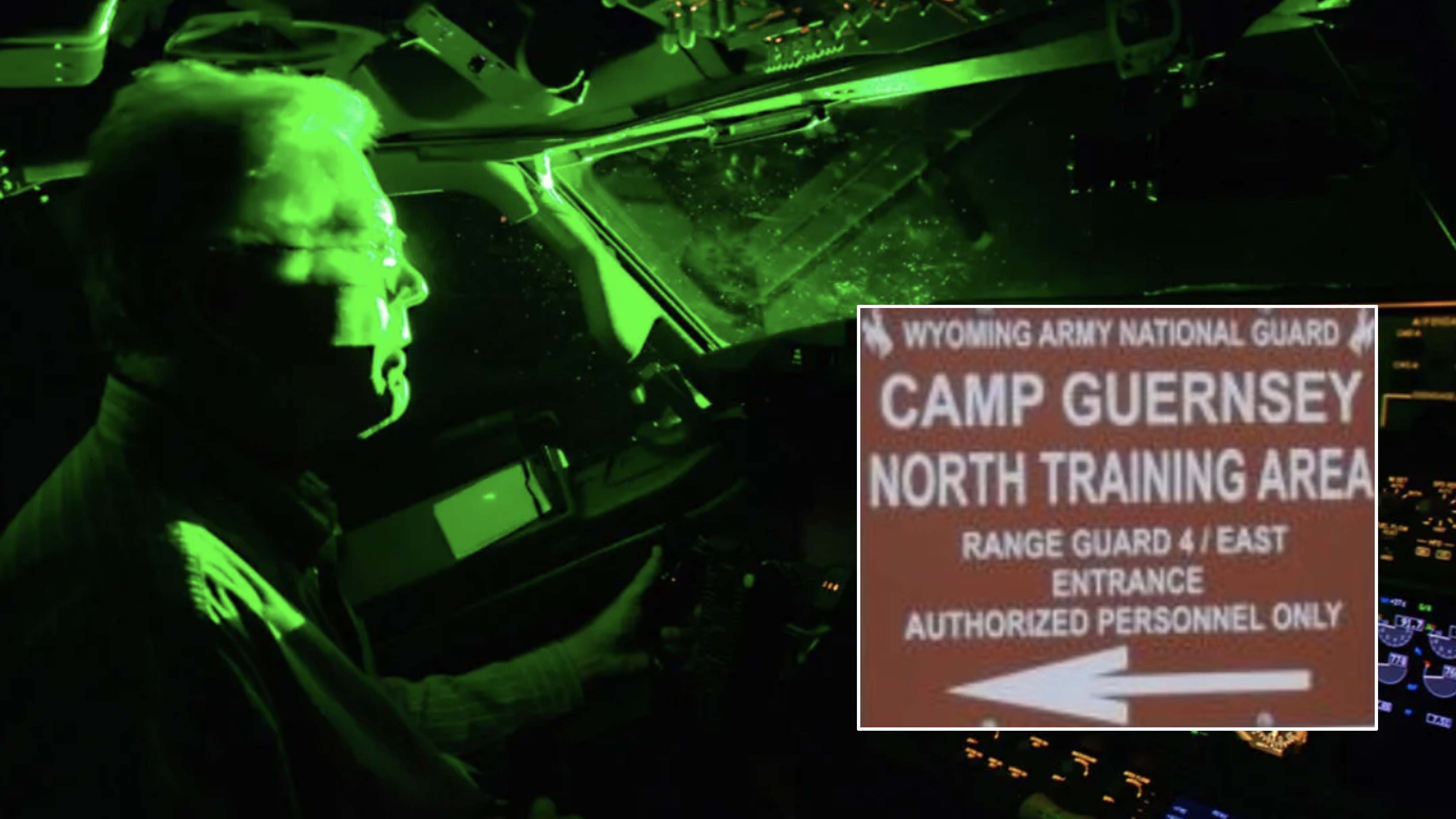 The Wyoming Army National Guard issued a public alert this week after what it described as a recent increase in dangerous laser pointing incidents involving military aircraft operating in the vicinity of Camp Guernsey Training Center.