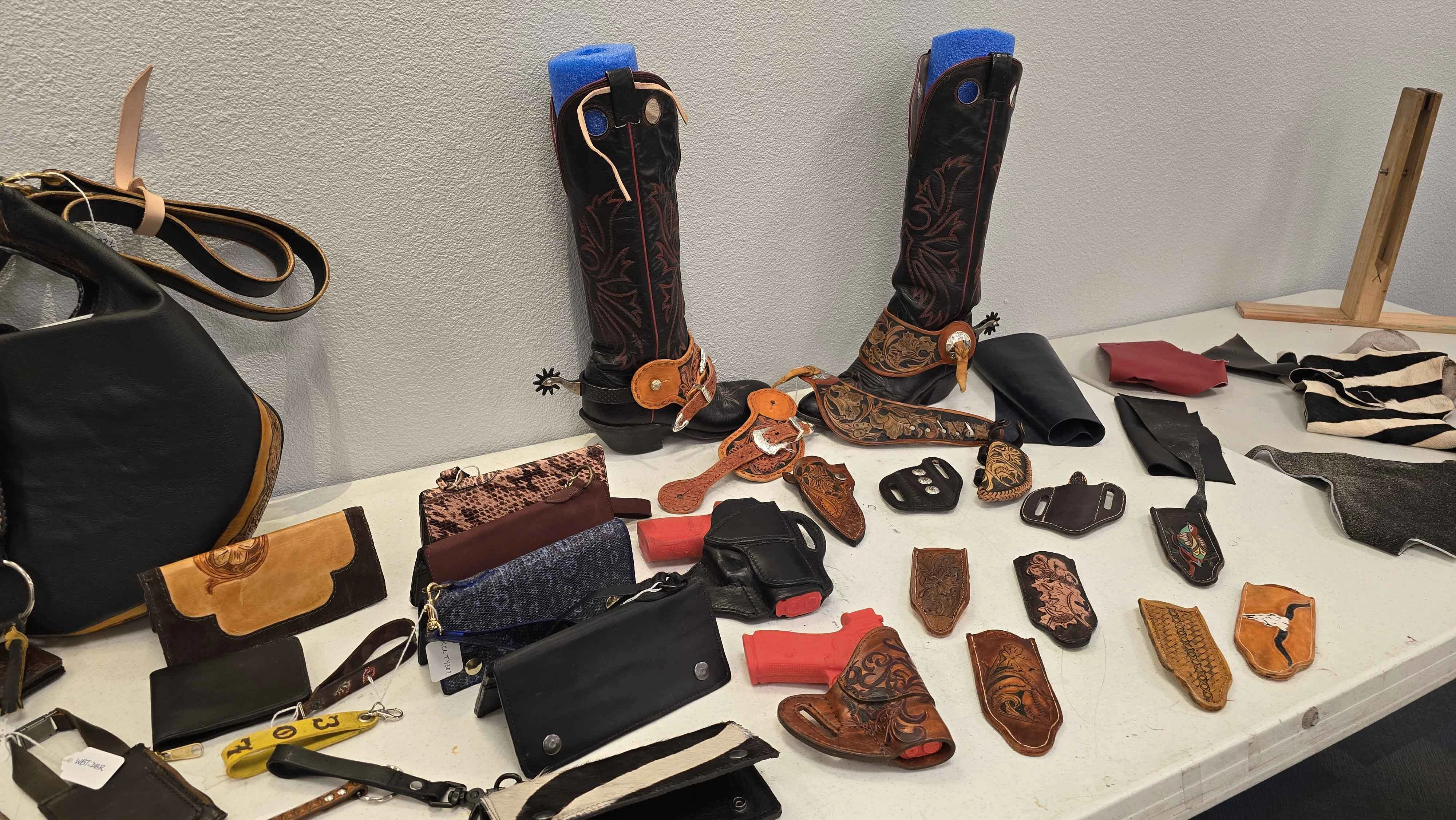The sound of pounding hammers and children giggling rang at the Old West Museum during Cheyenne Frontier Days — a symphony to Cheyenne’s leatherman, Rob Underwood, there to demonstrate an old-world skill to a brand-new generation.