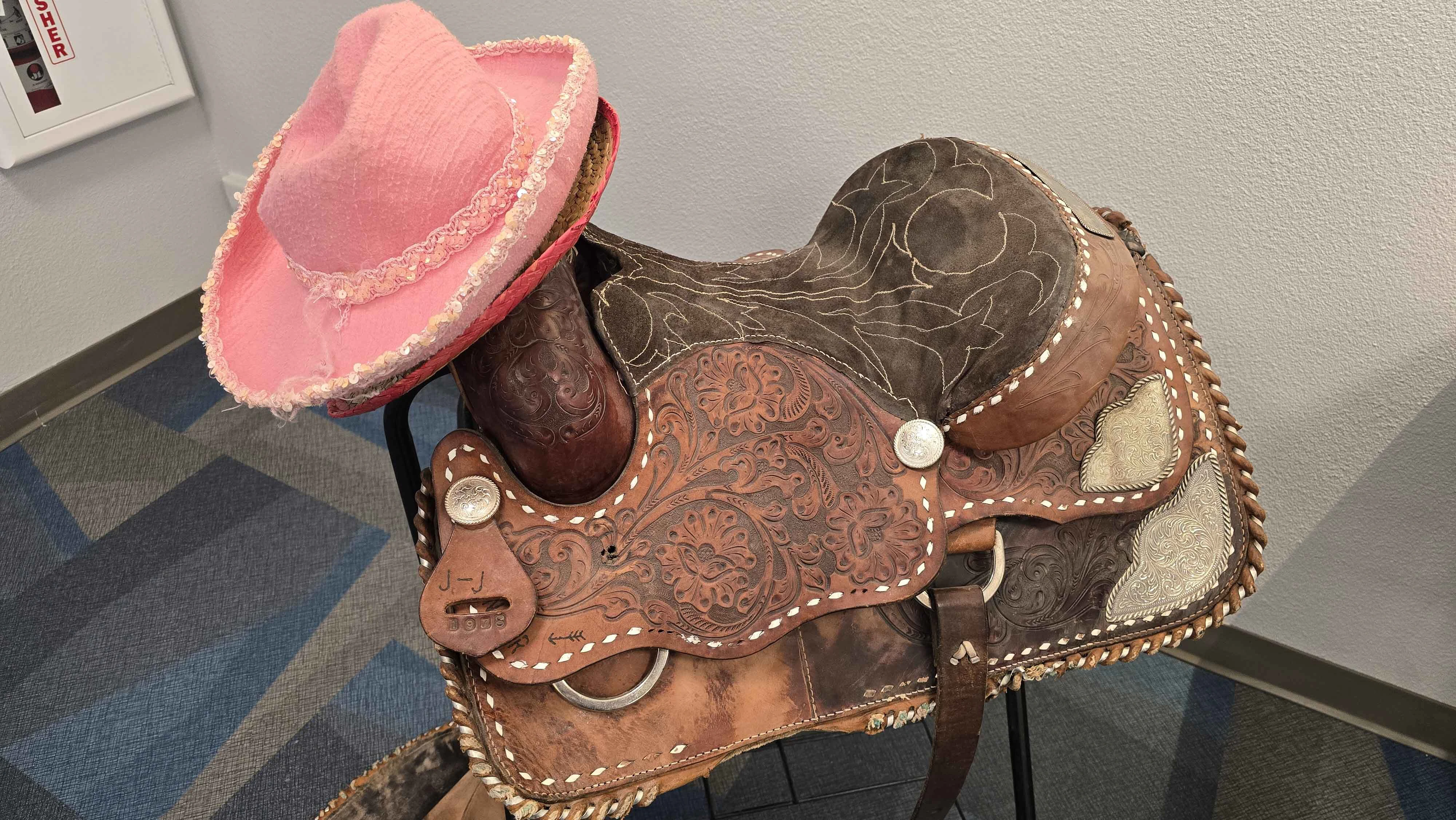 The sound of pounding hammers and children giggling rang at the Old West Museum during Cheyenne Frontier Days — a symphony to Cheyenne’s leatherman, Rob Underwood, there to demonstrate an old-world skill to a brand-new generation.