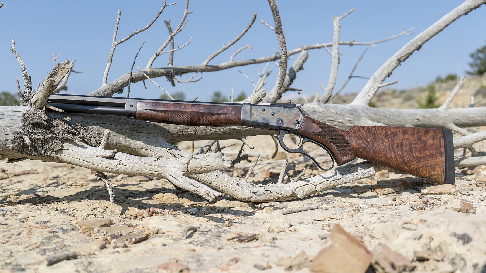 Along with the AR 500 semi-automatic, the Big Horn Armory in Cody builds high-end, magnum-caliber lever-action rifles.