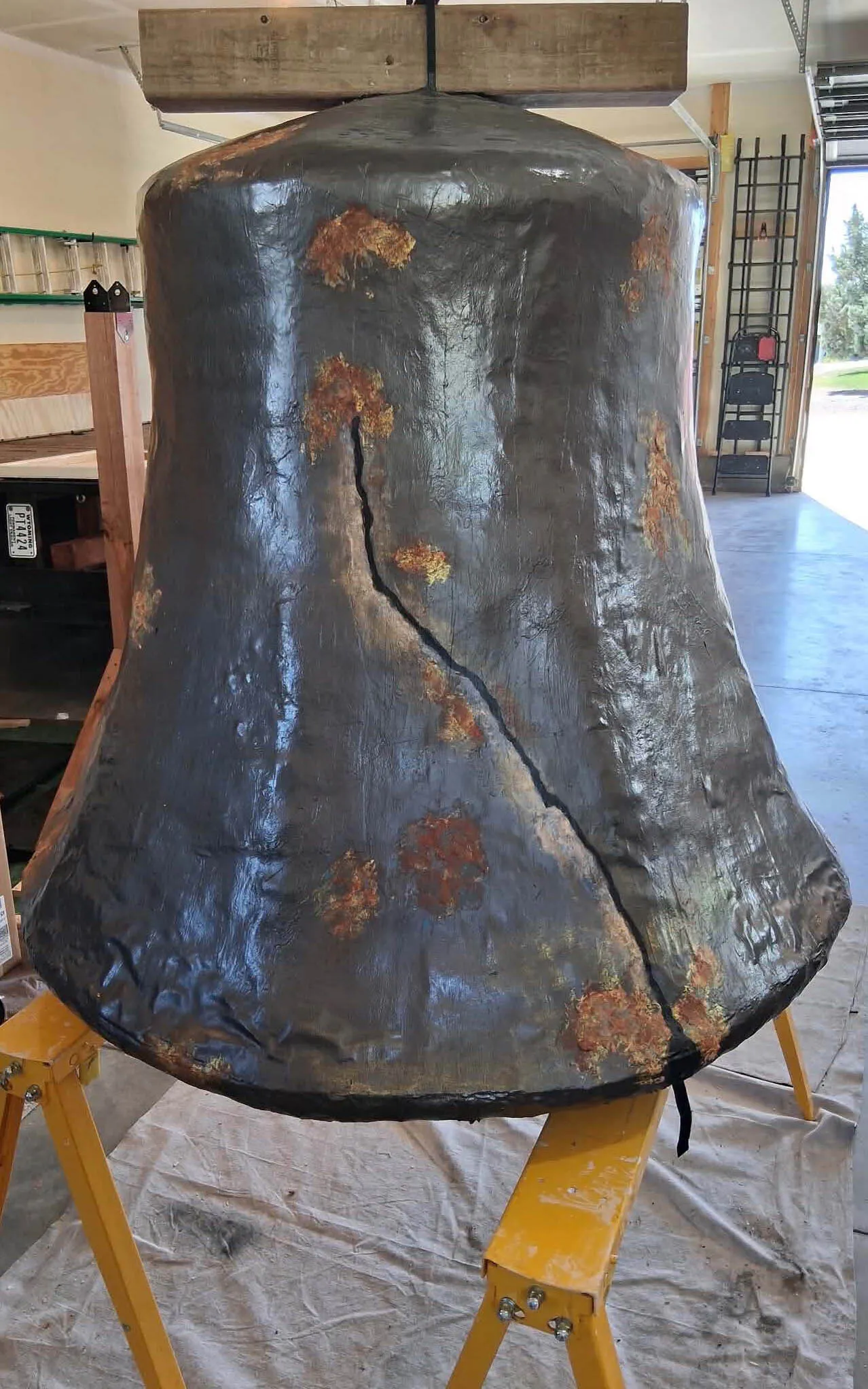 Mysterious Liberty Bell Appears Outside Campbell County Courthouse ...