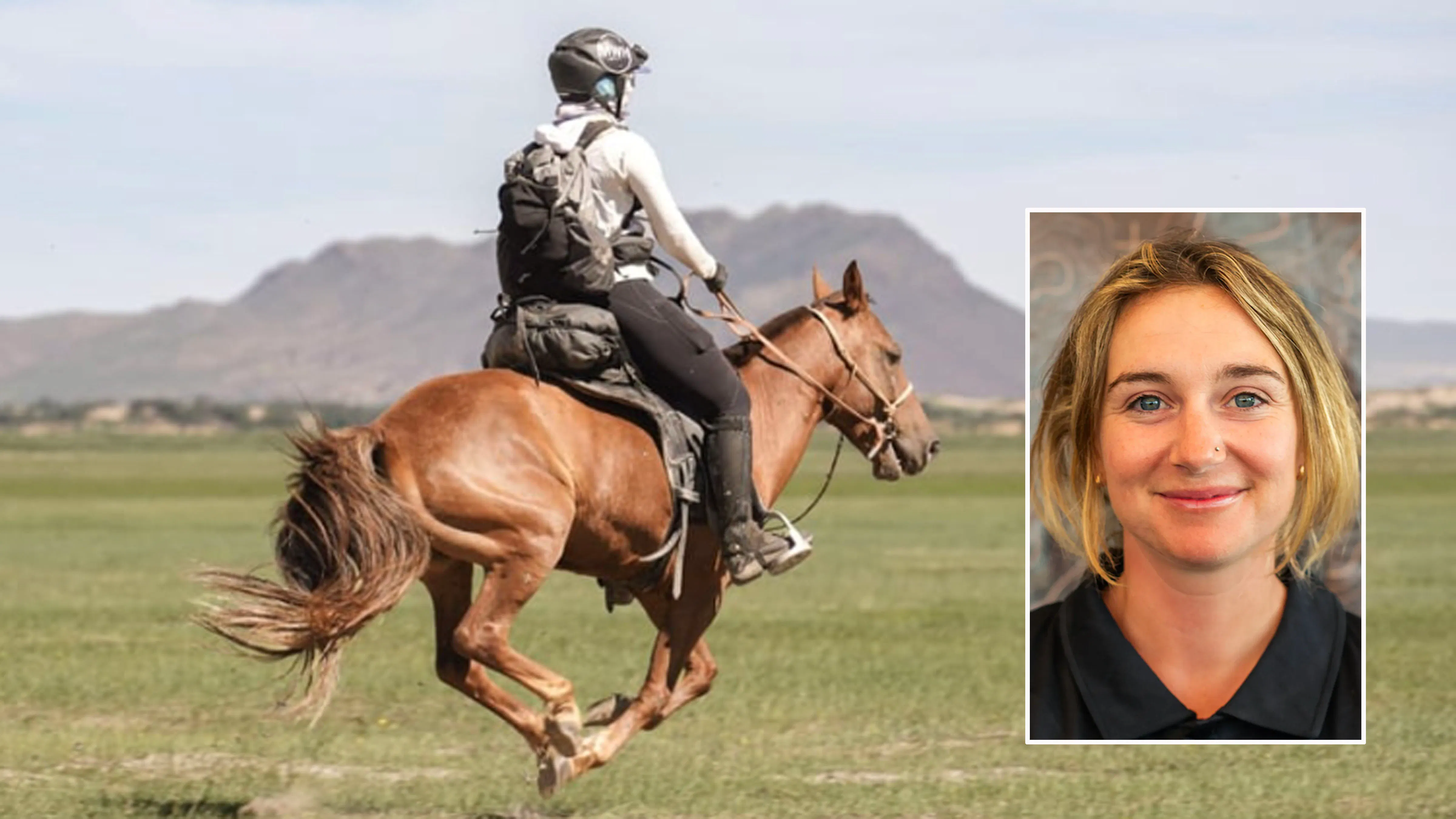 Lindsay Woods of Jackson is one of the 43 riders participating in the Mongol Derby 2026, a 620-mile horse race in Inner Mongolia. As of Monday, she’s made her move and is poised to win it all.