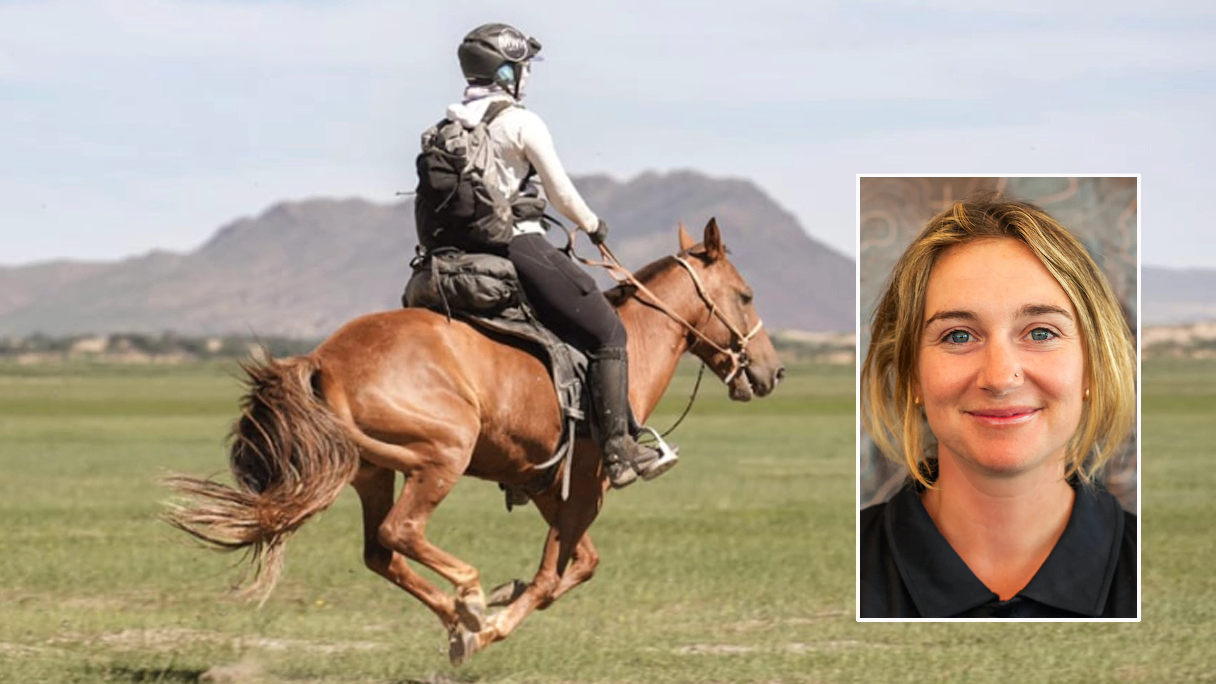 Lindsay Woods of Jackson is one of the 43 riders participating in the Mongol Derby 2026, a 620-mile horse race in Inner Mongolia. As of Monday, she’s made her move and is poised to win it all.