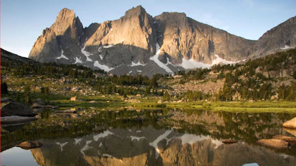 Veteran hikers say Wyoming's Lonesome Lake isn't that lonesome anymore. They say the 9-mile journey to the foot of the magnificent Cirque of Towers is worth the effort but it's turned into a mob scene and it's getting