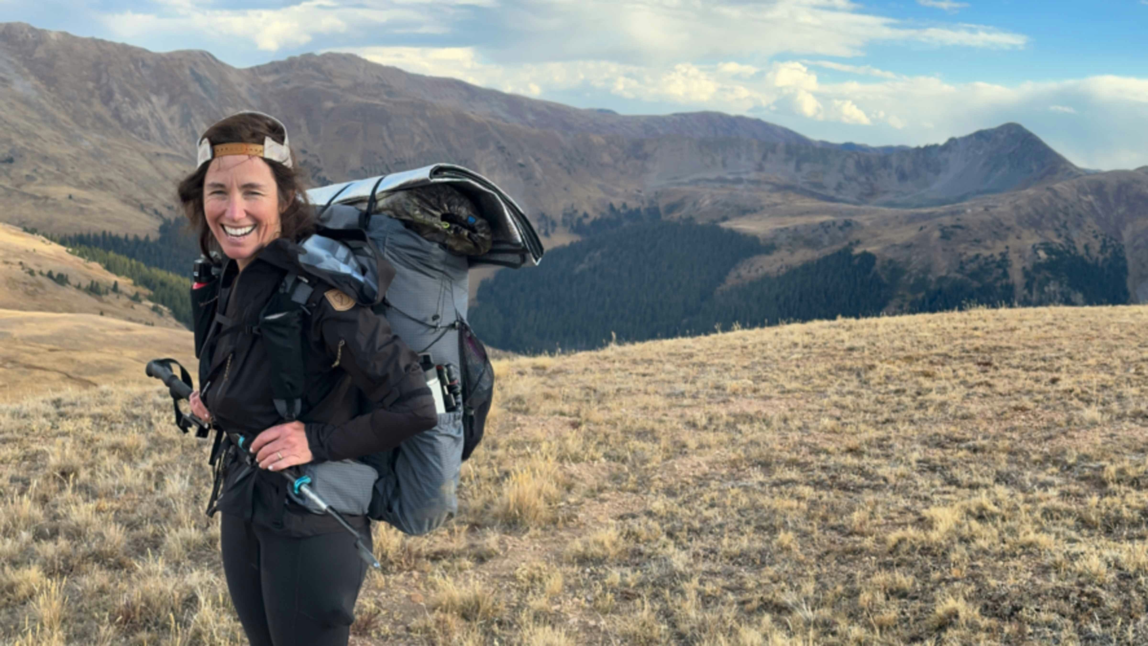 Lucy Barnard walked into Wyoming over the Continental Divide in October 2024. Her goal is to walk to Yellowstone National Park by December before she must return to Australia to renew her passport. She is walking the length of the earth and is gathering a group of women to join her on the last leg of the trip in Alaska.