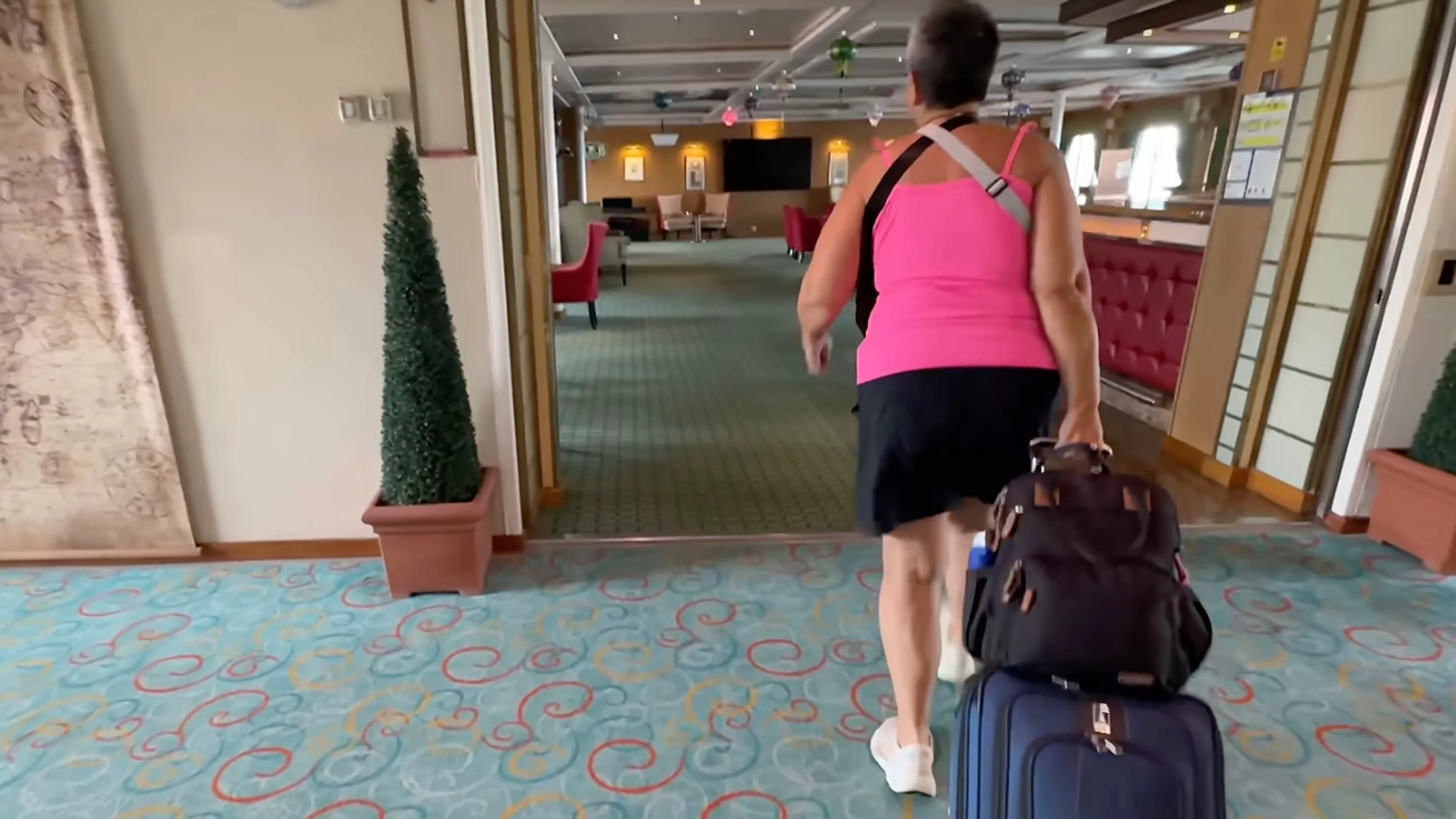 Paul and Lynn Montoya of Laramie, Wyoming, were among the 200 passengers on the cruise ship Odyssey who were abruptly being kicked off the ship in Cambodia.