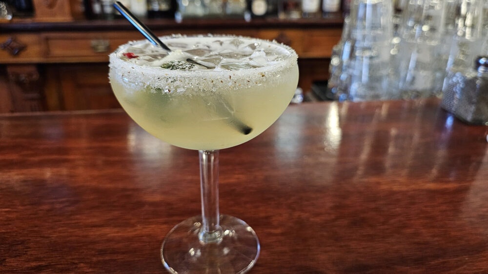 The jalapeno margarita has some kick thanks to the jalapeno and lime-infused tequila used to make the drink It also comes with a jalapeno lime garnish.