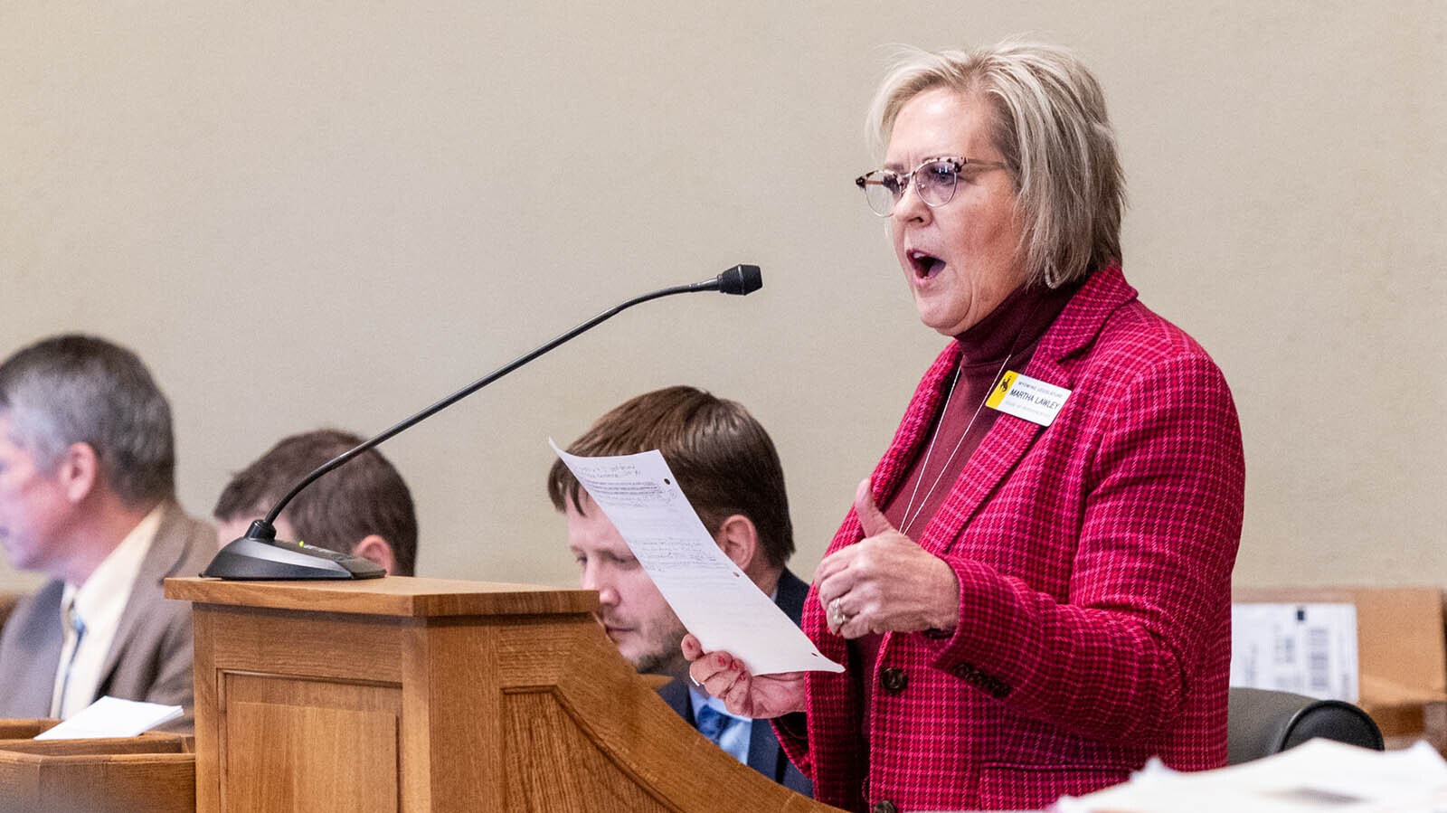 State Rep. Martha Lawley, R-Worland.