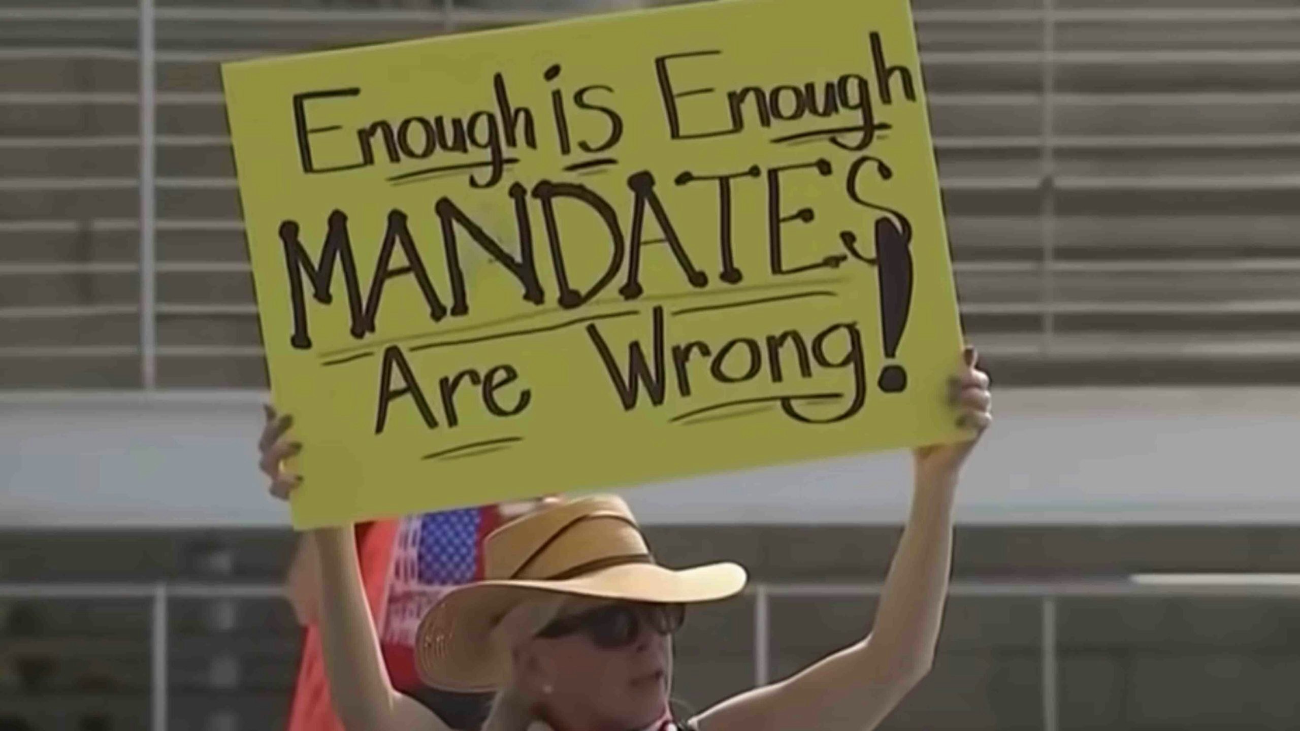 Mask protest sign scaled