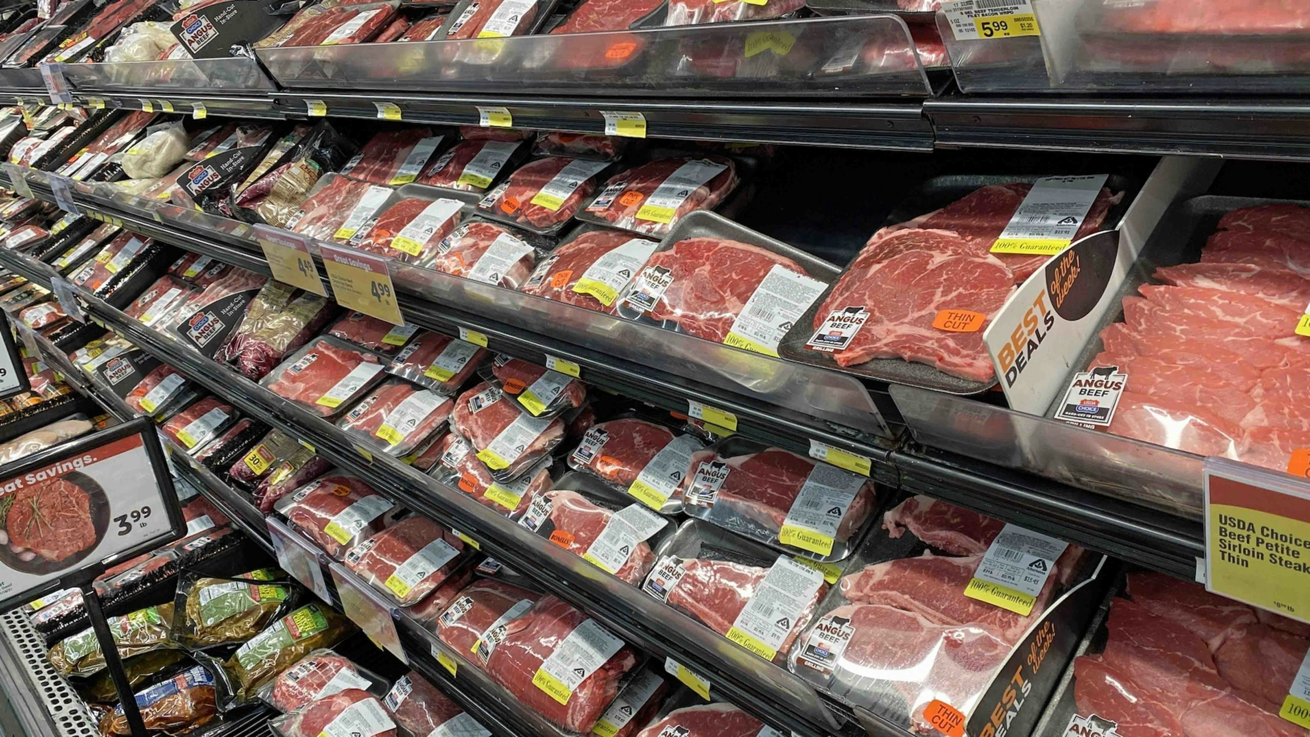 Meat in supermarket scaled