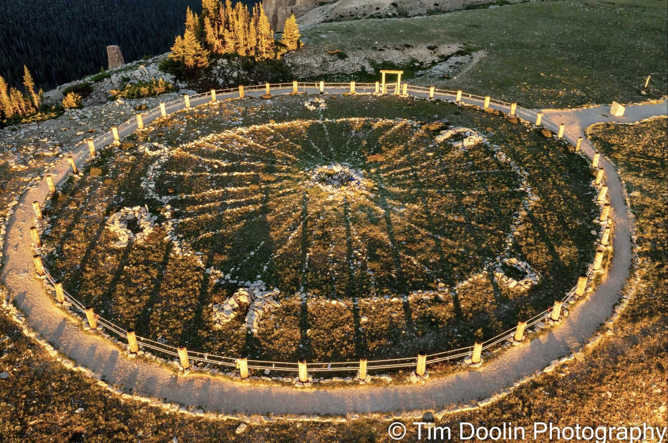 Aerial Photo Over Wyomings Sacred Medicine Wheel Sets Off Storm Of Controversy Cowbabe State Daily