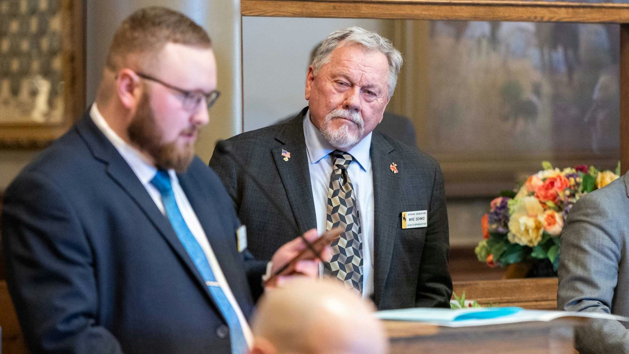 Rep. Mike Schmid urged lawmakers to drop the cloud seeding program until it can be studied further