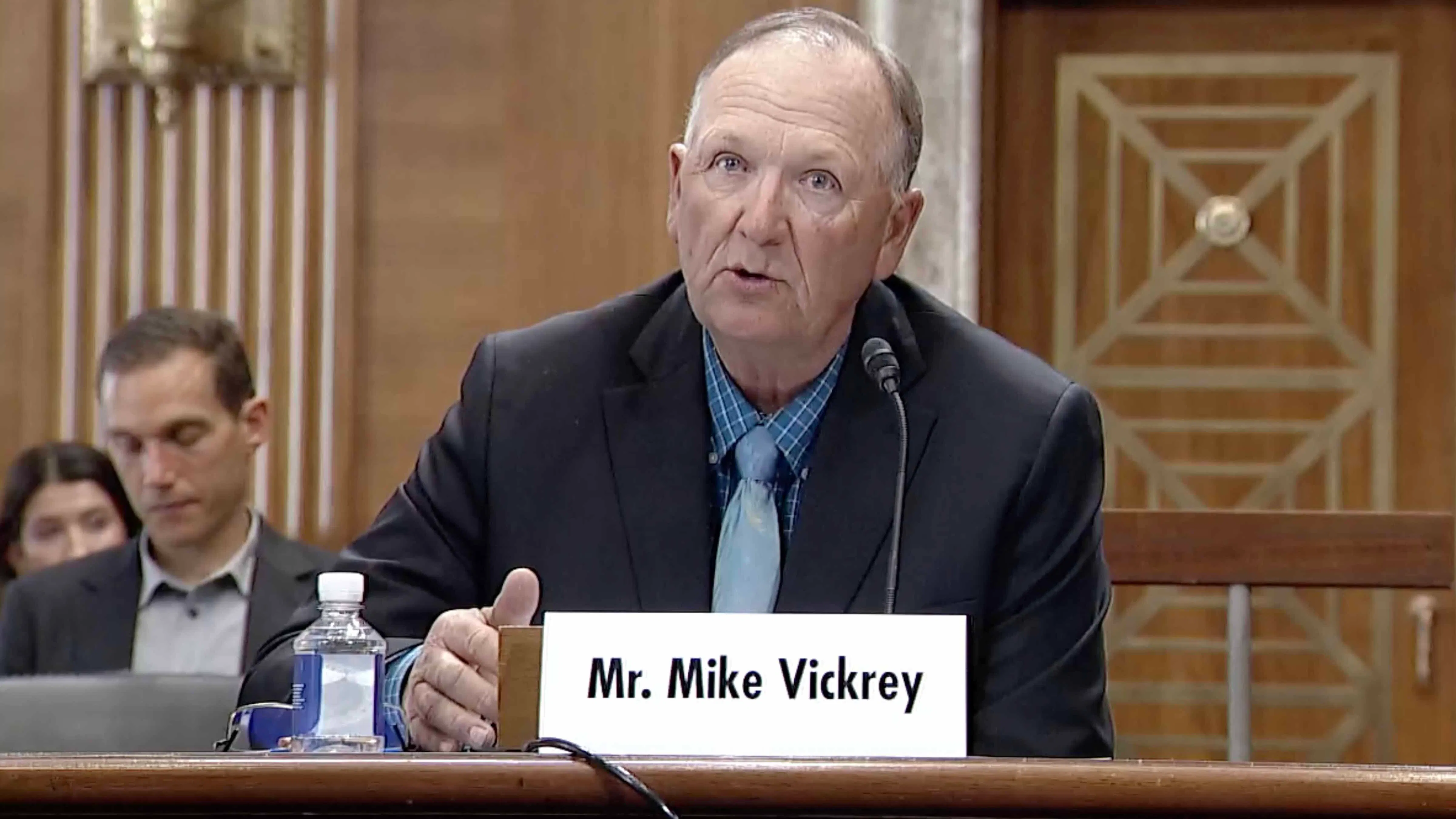 A Pinedale rancher told U.S. Senators on Wednesday that he and other Upper Basin farmers are tired of Wyoming giving up Colorado River water. Negotiations moved up a notch this week with Wyoming leaders meeting in Washington, D.C., with other states.