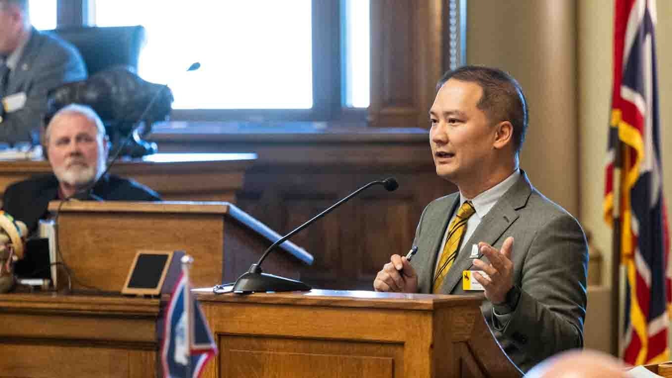Rep. Mike Yin said he believes the judicial branch will halt the heartbeat ban if it passes, and abortion will remain altogether legal in Wyoming. (file photo)
