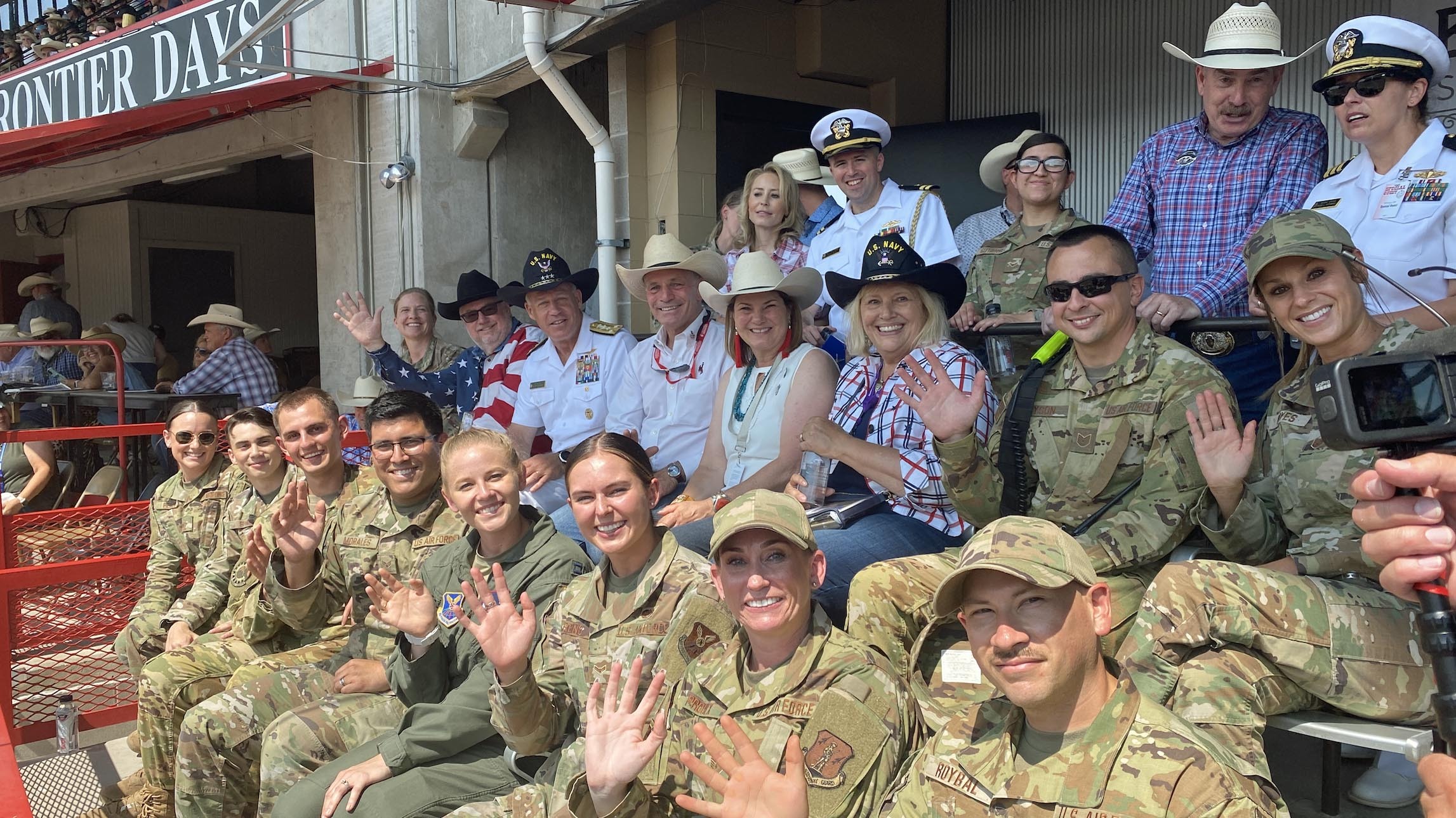 Military monday wave