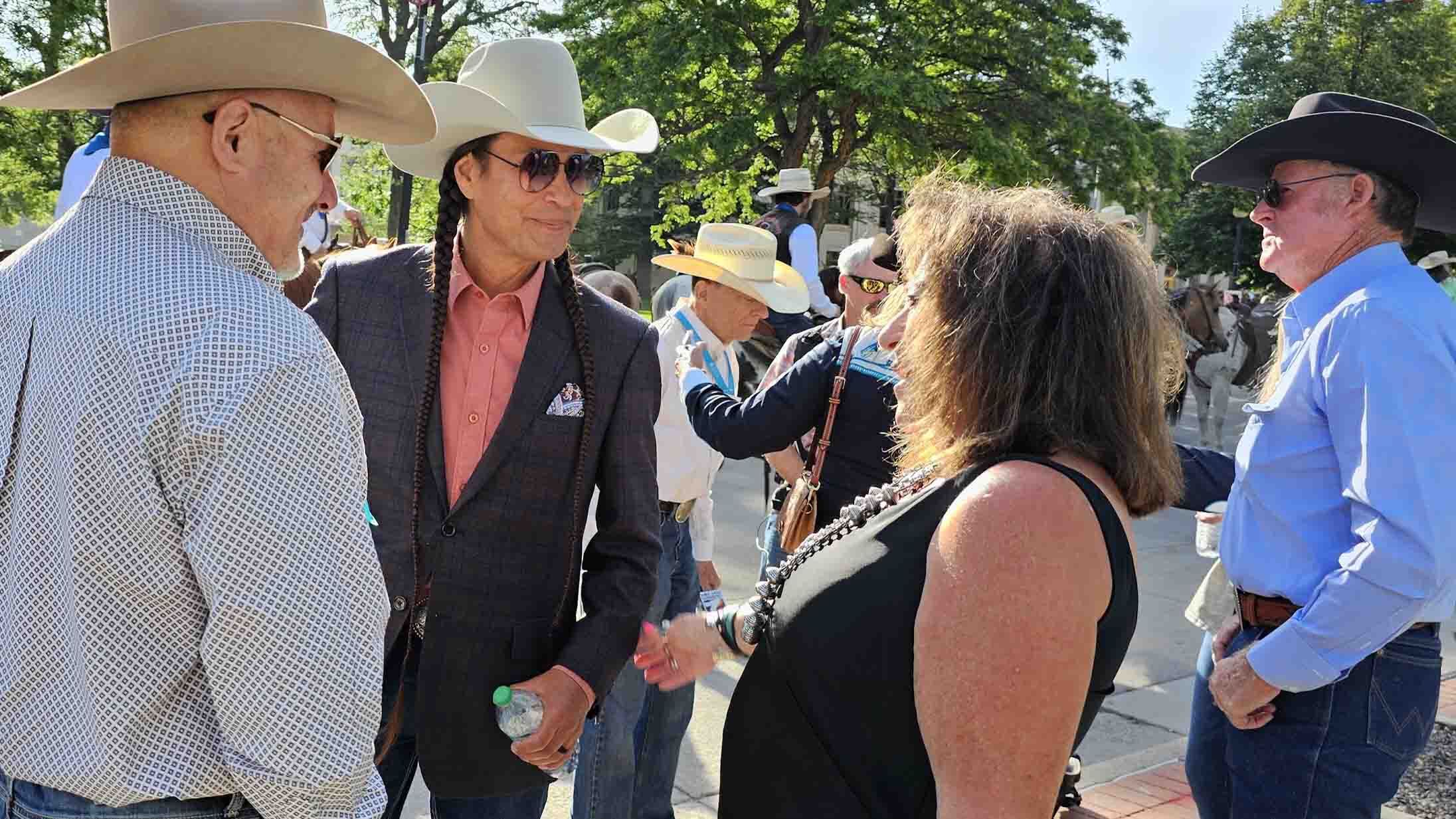 Yellowstone” Star Mo Brings Plenty Back In Wyoming As Cheyenne Frontier  Days Parade Grand Marshal | Cowboy State Daily